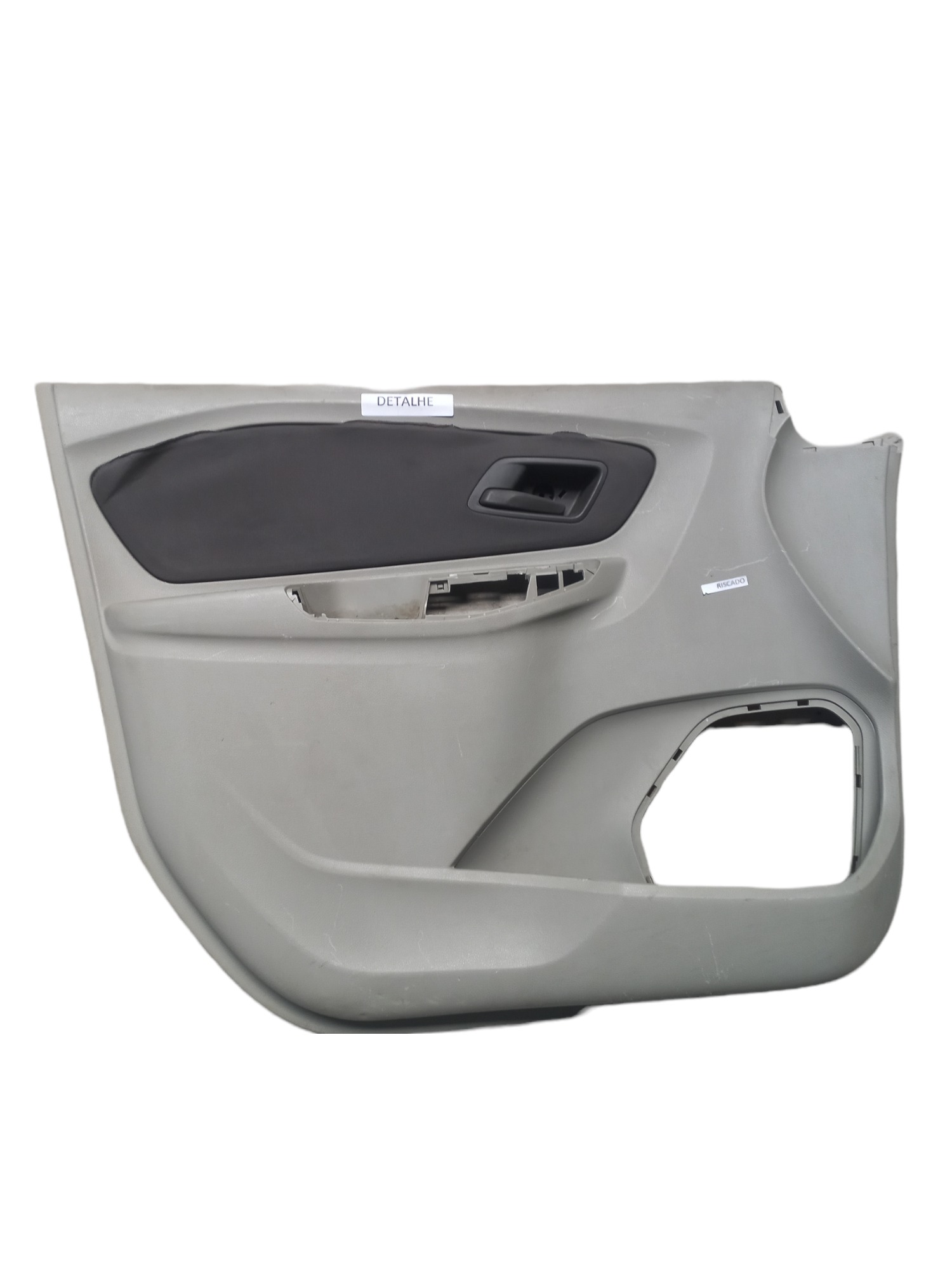 Forro De Porta Dianteiro Esquerdo Spin 2014 52018612 Cinza 1