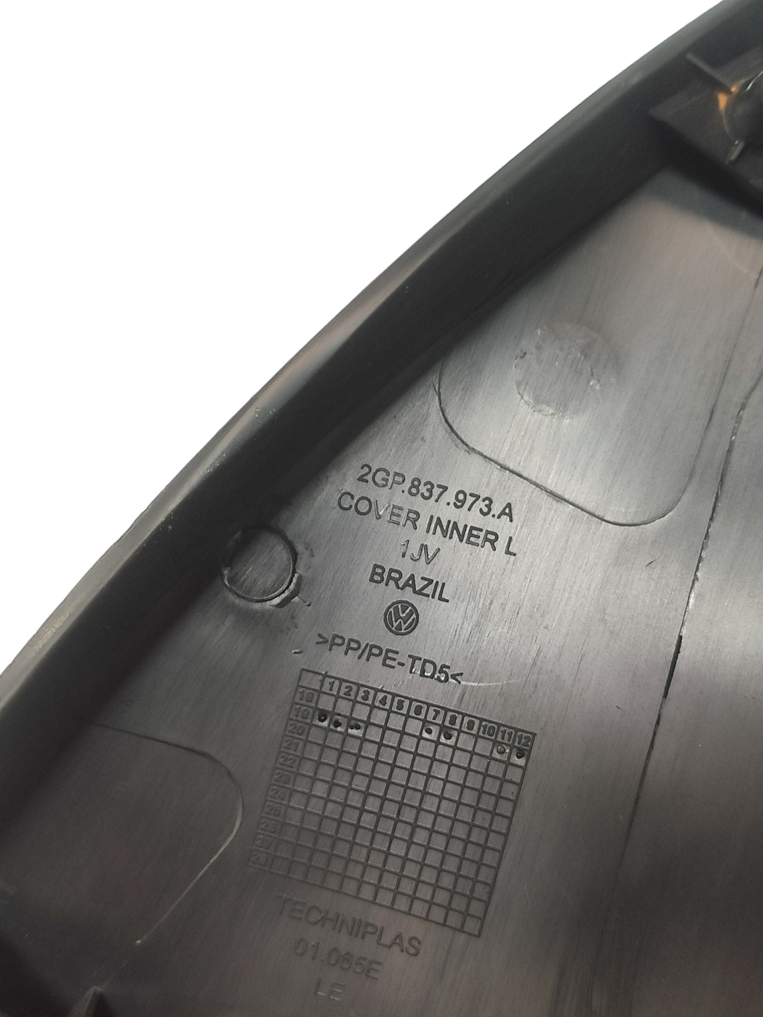 Acabamento Interno Retrovisor Esquerdo Vw T Cross 2020 3