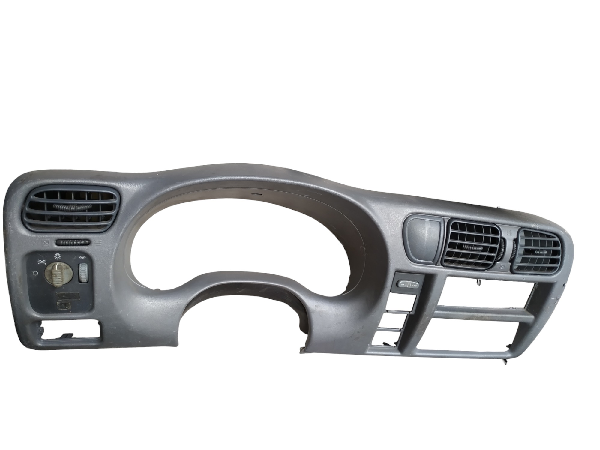 Acabamento Painel Instrumentos Gm S10 2011 Cinza 1
