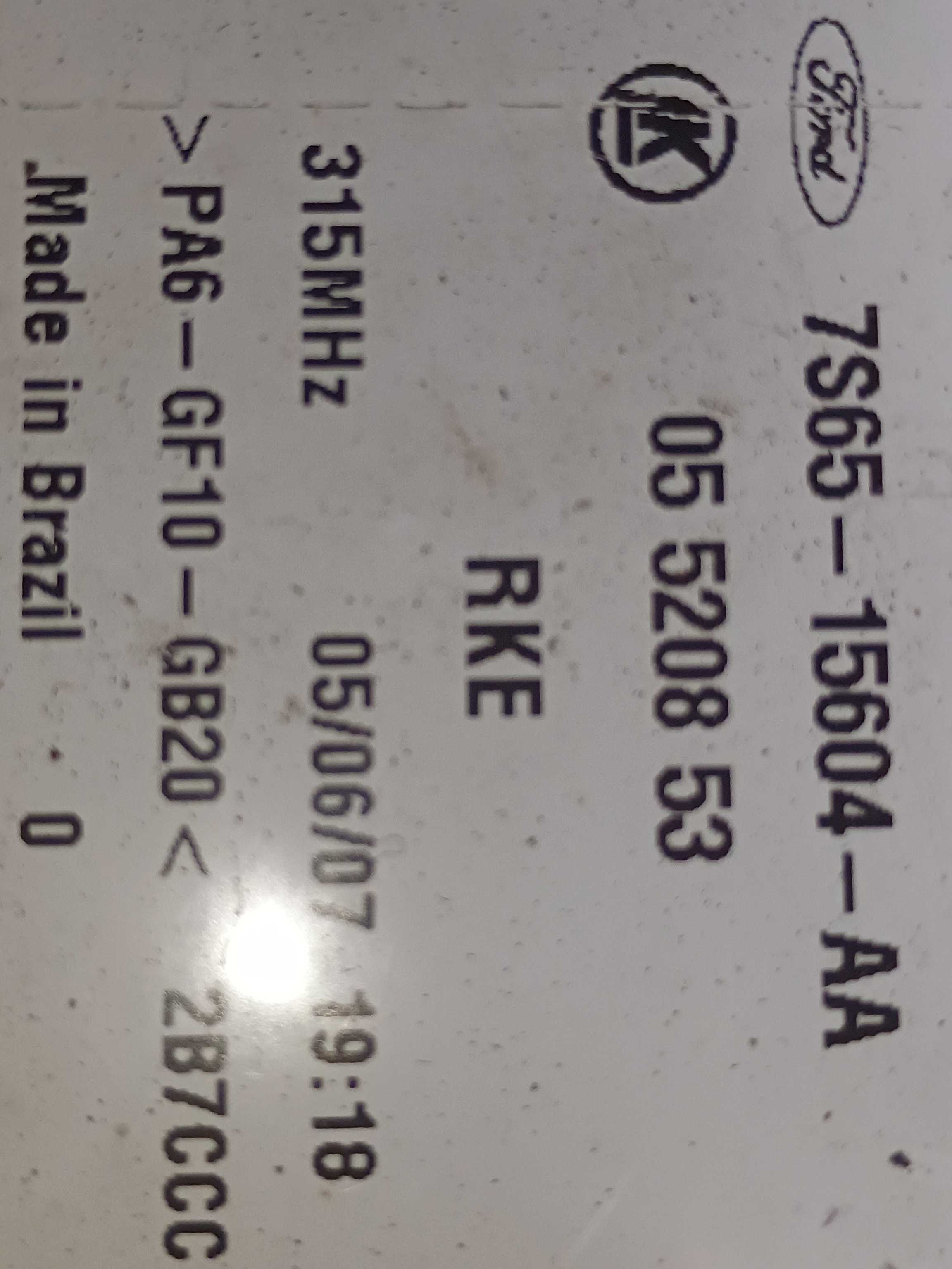 Modulo Conforto Ford Fiesta 1.0 2008 7s6515604 5