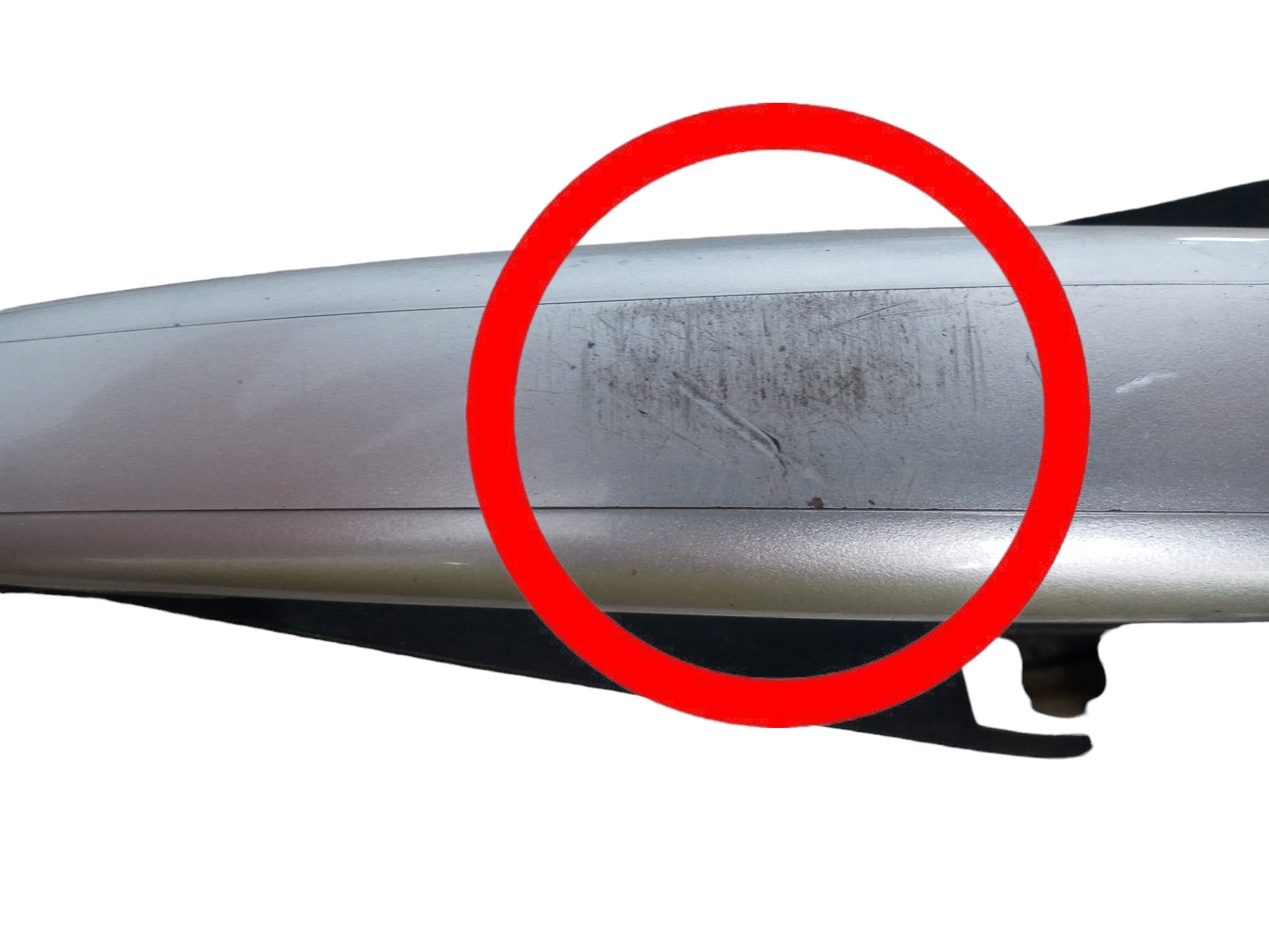 Maçaneta Ext Tras Dir Citroen C3 Excl 1.6 16v 2004 C/detalhe Prata Traseira 3