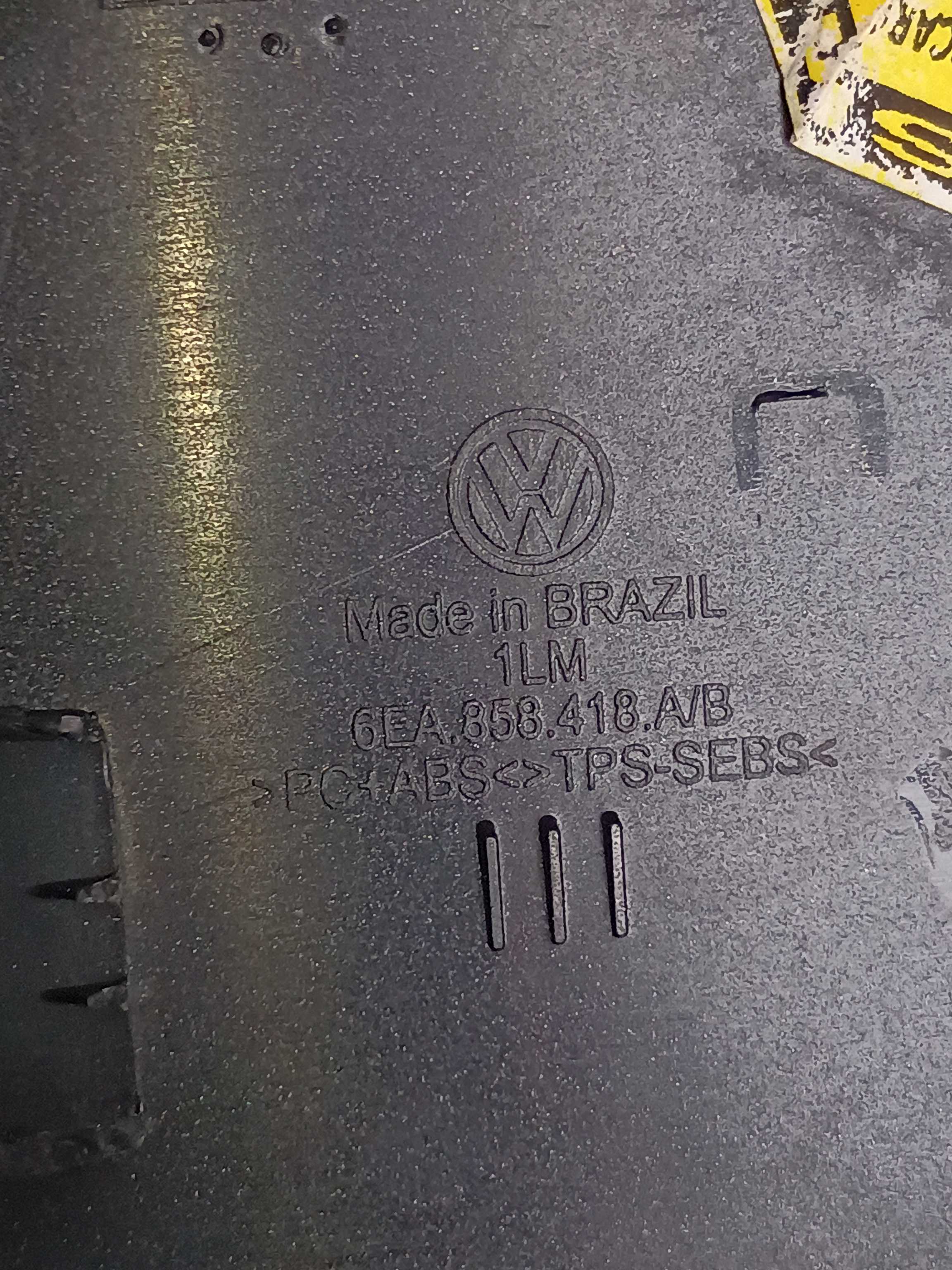 Moldura Painel Difusor Ar Vw Virtus 1.0 12v 2018 6ea858418 4