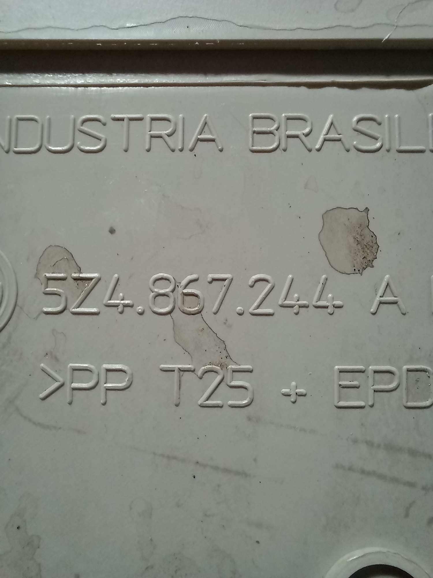 Moldura Coluna Central Direito Vw Crossfox 2011 5z4867244 3