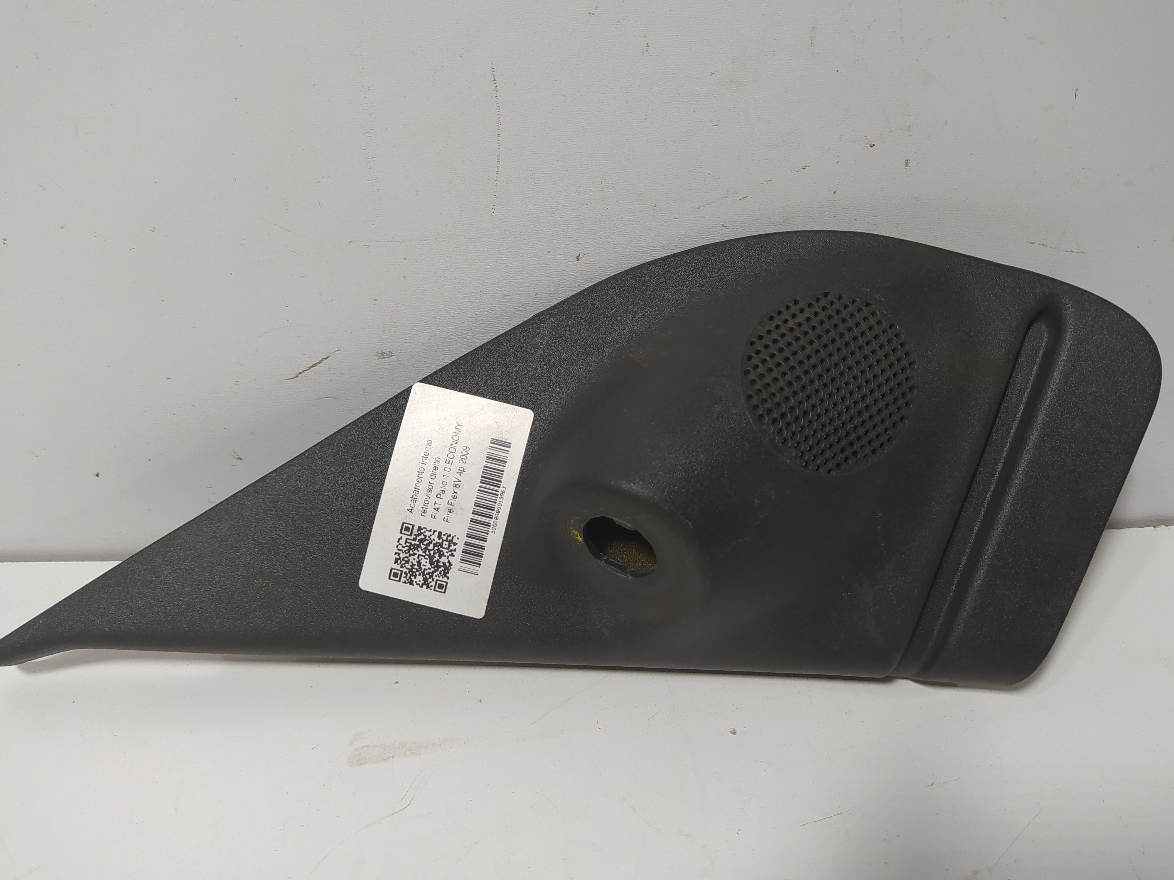 Acabamento Lateral Do Retrovisor Palio Economy 2009 Esquerdo Preto 3
