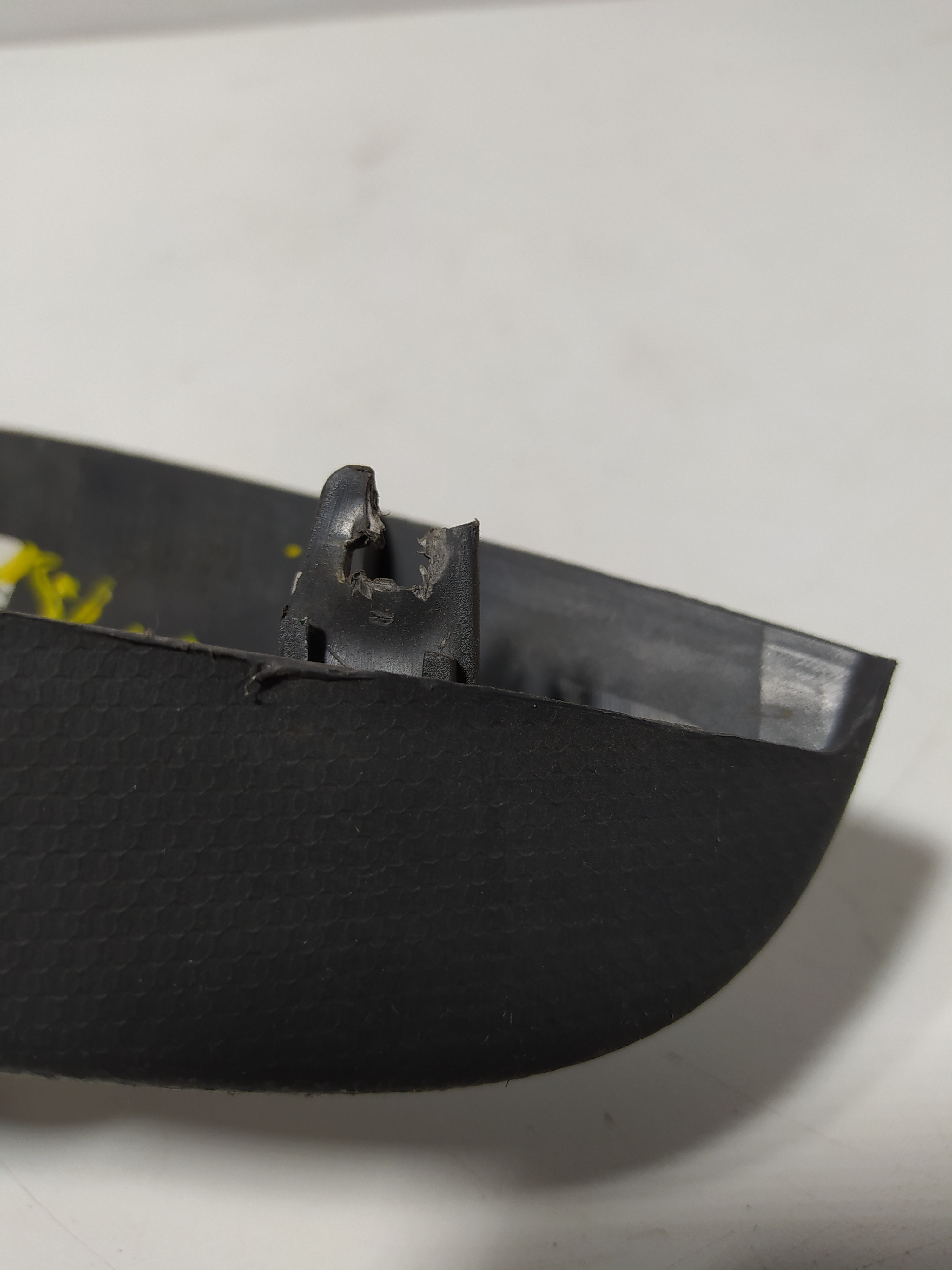 Acabamento Interno Retrovisor Direito Fiat Grand Siena Cinza 2