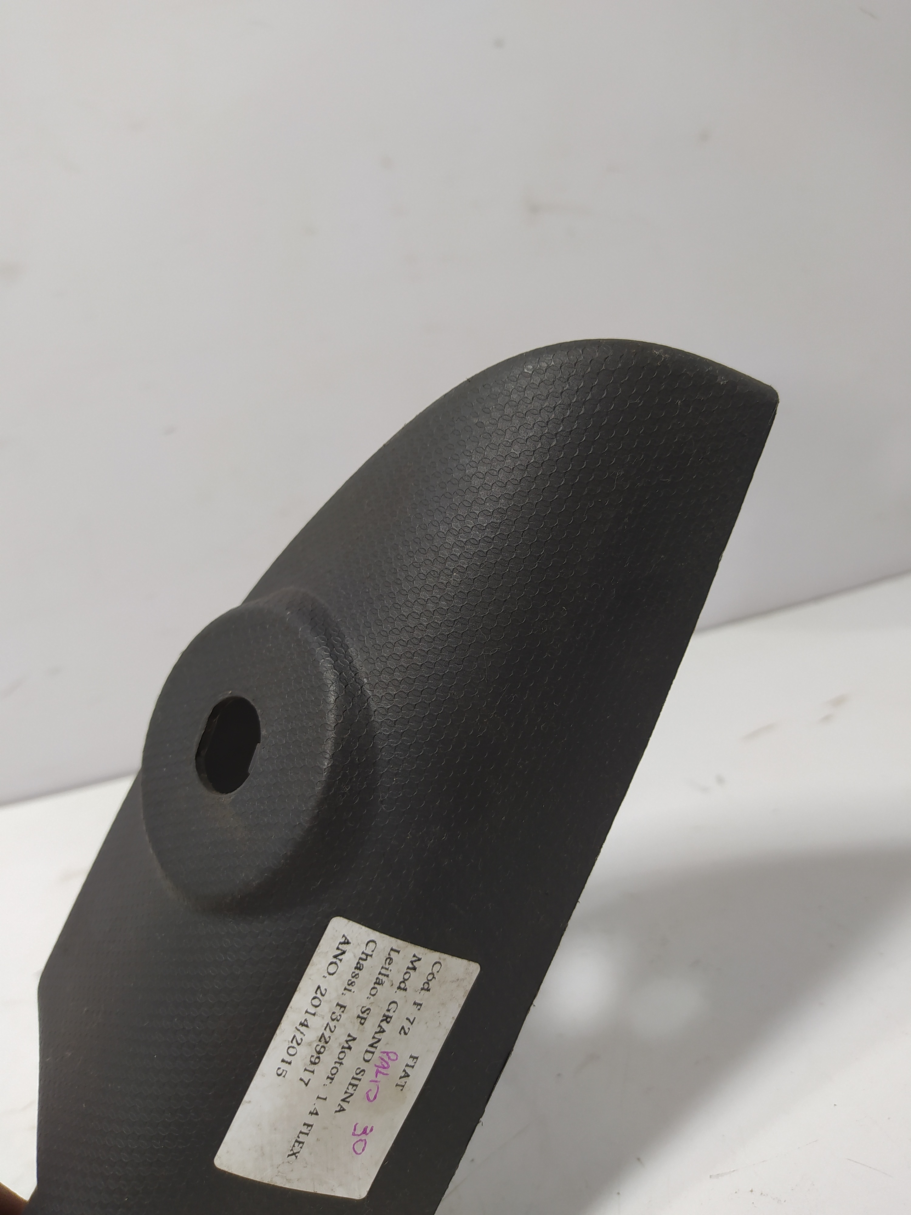 Acabamento Interno Retrovisor Direito Fiat Grand Siena Cinza 4