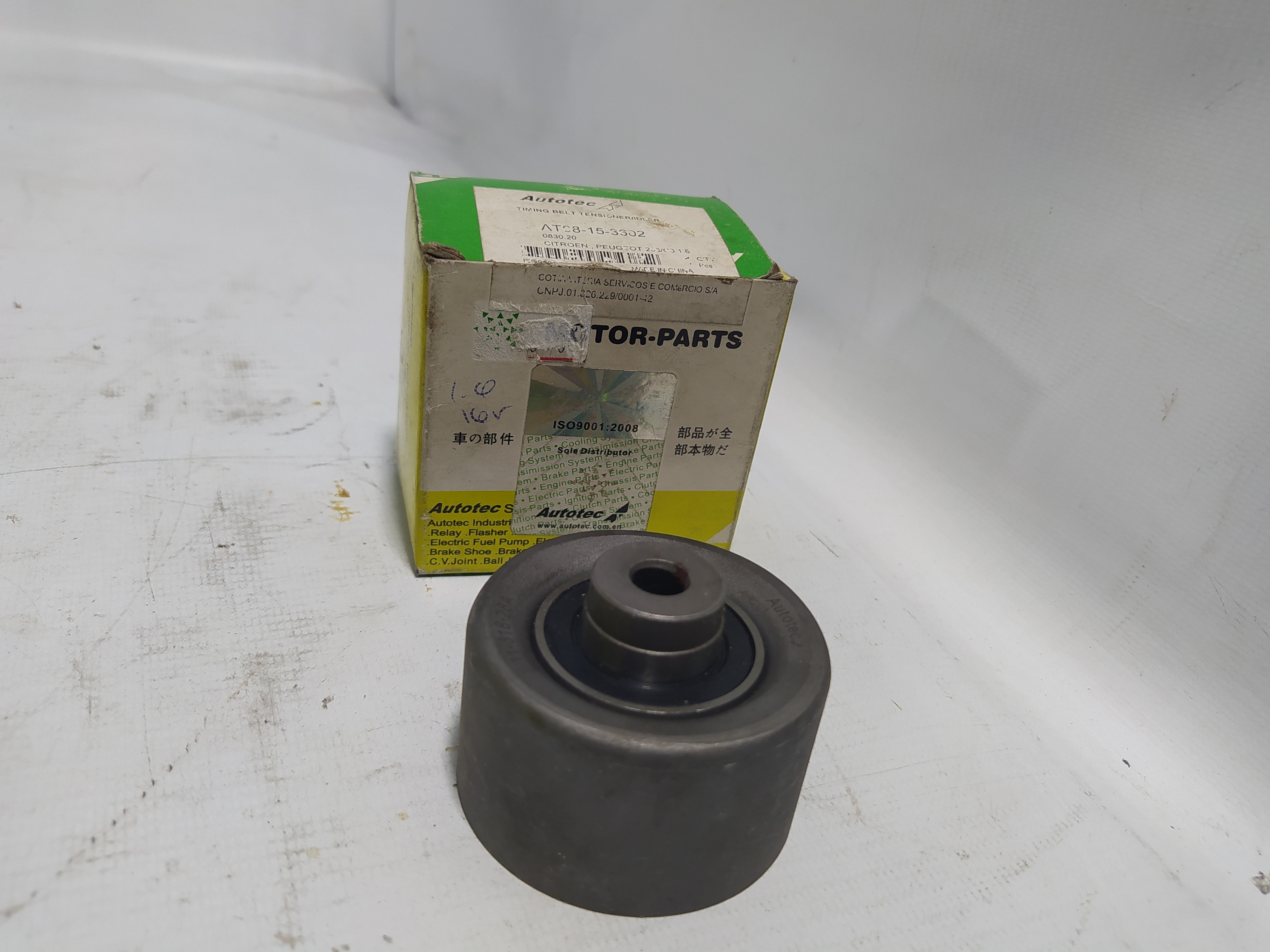 Polia da correria dentada Peugeot e Citroen 1.616v todos 4