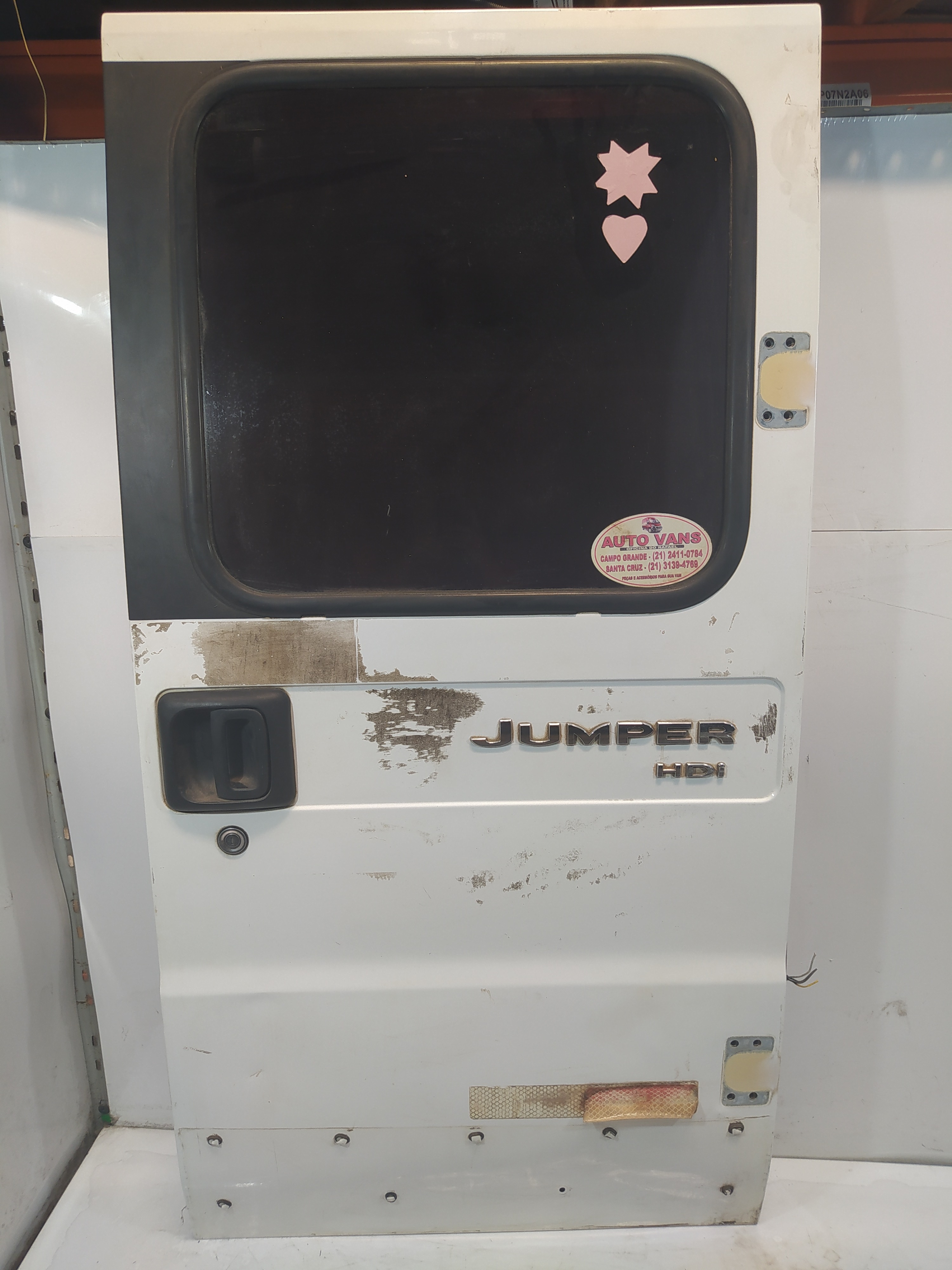 Porta Traseira Direita Jumper Boxer Ducato Com Detalhes