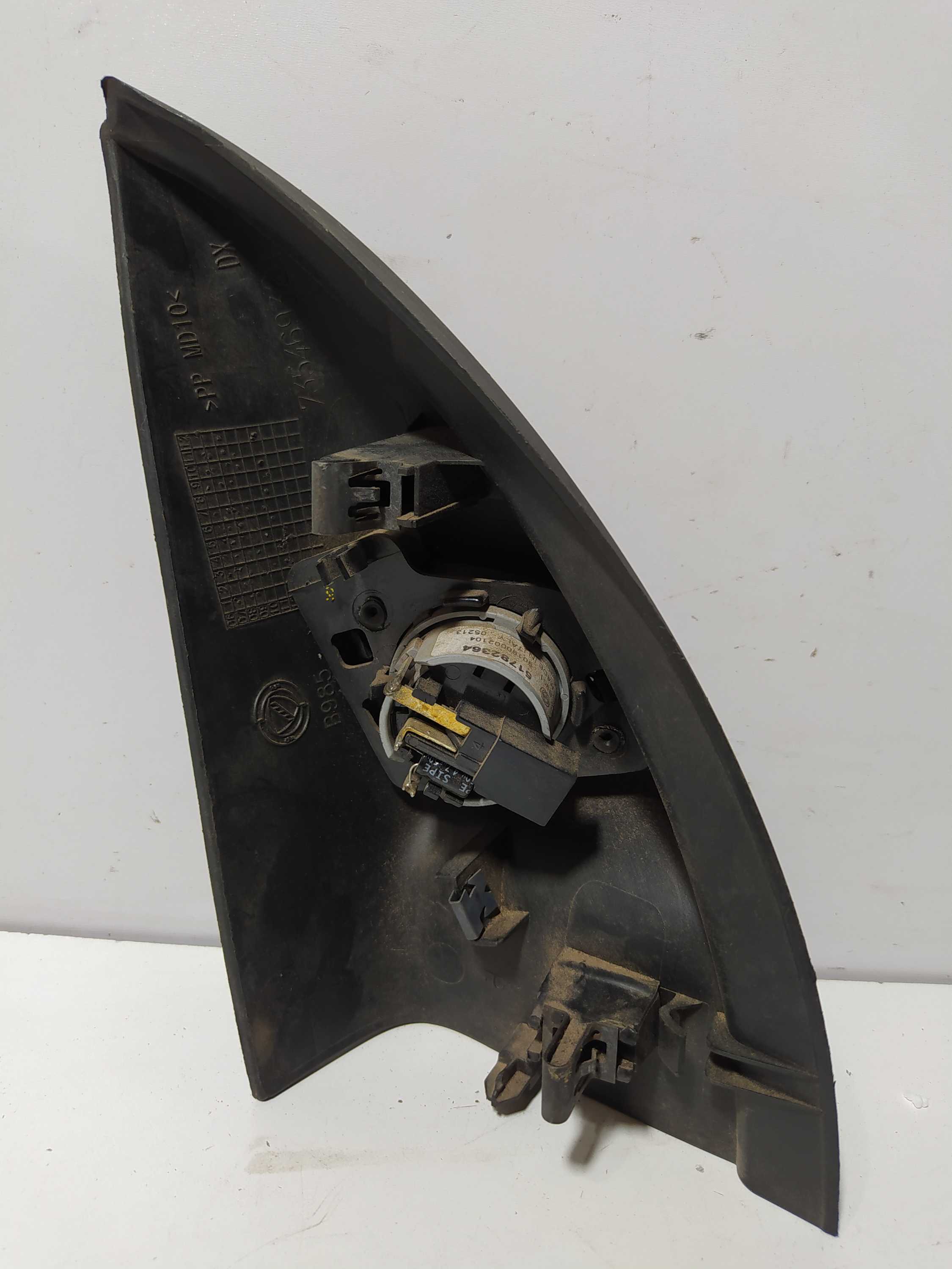 Acabamento Lateral Do Retrovisor Fiat Bravo Lado Direito Preto 2