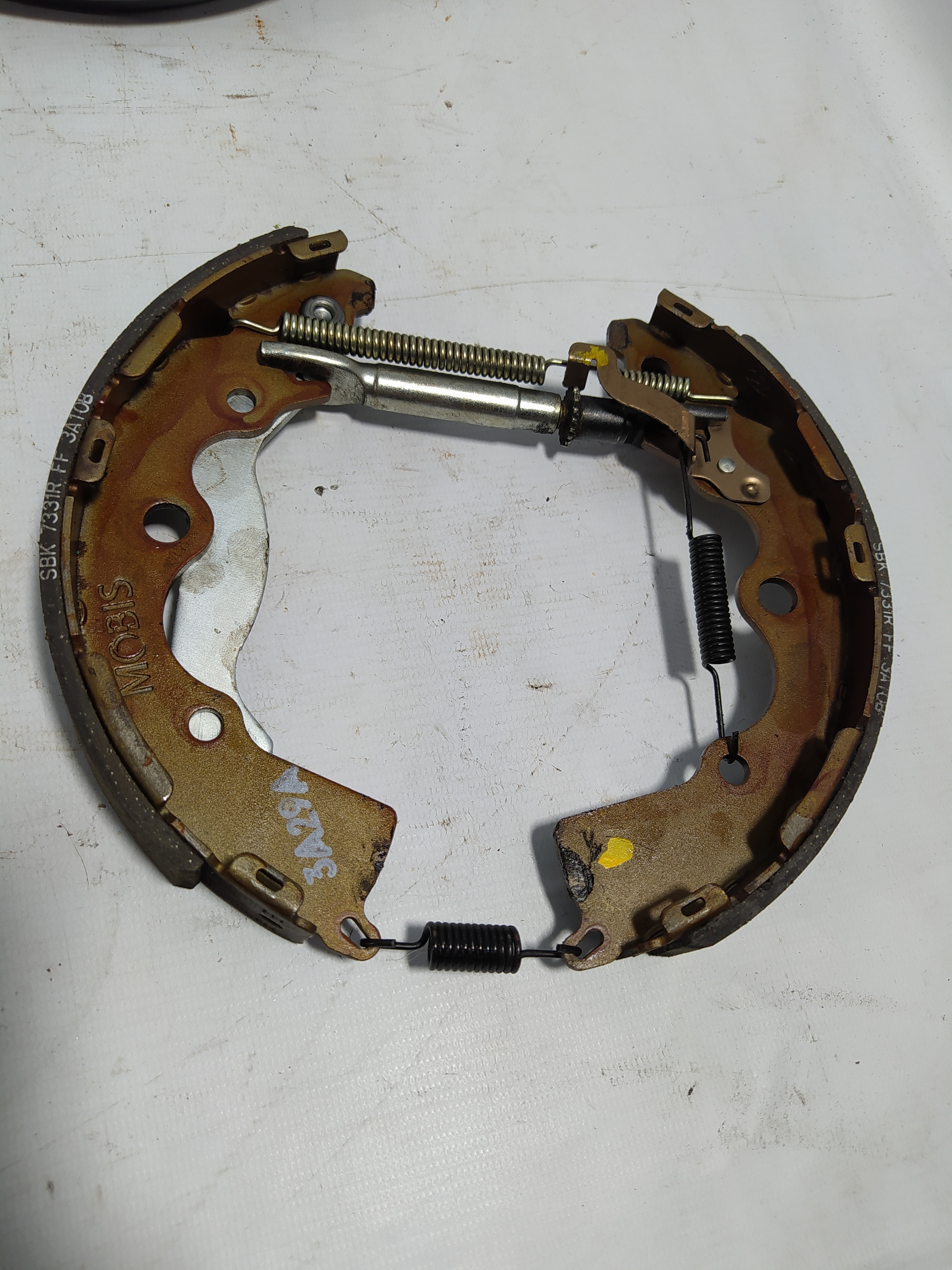 Espelho Da Roda Com Sapata E Regulagem Hb20 1.0 2016 Ld 4