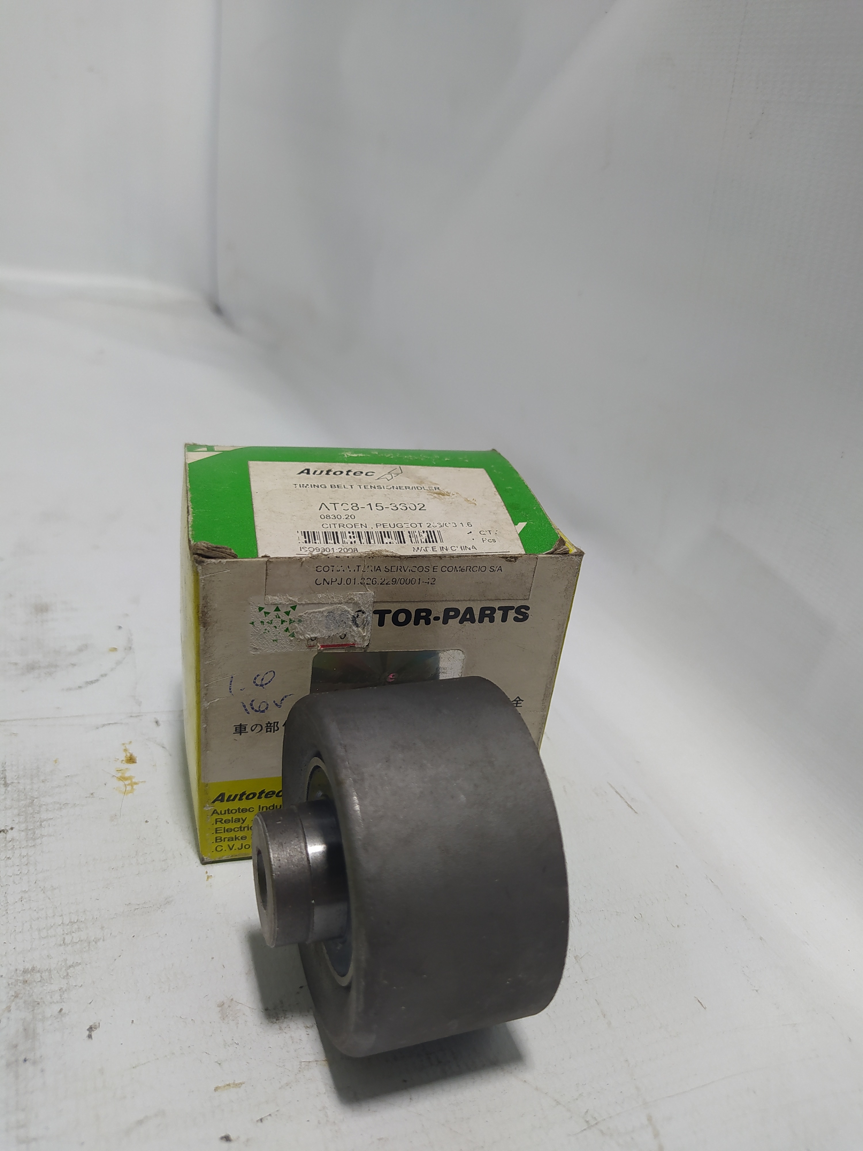 Polia da correria dentada Peugeot e Citroen 1.616v todos 3