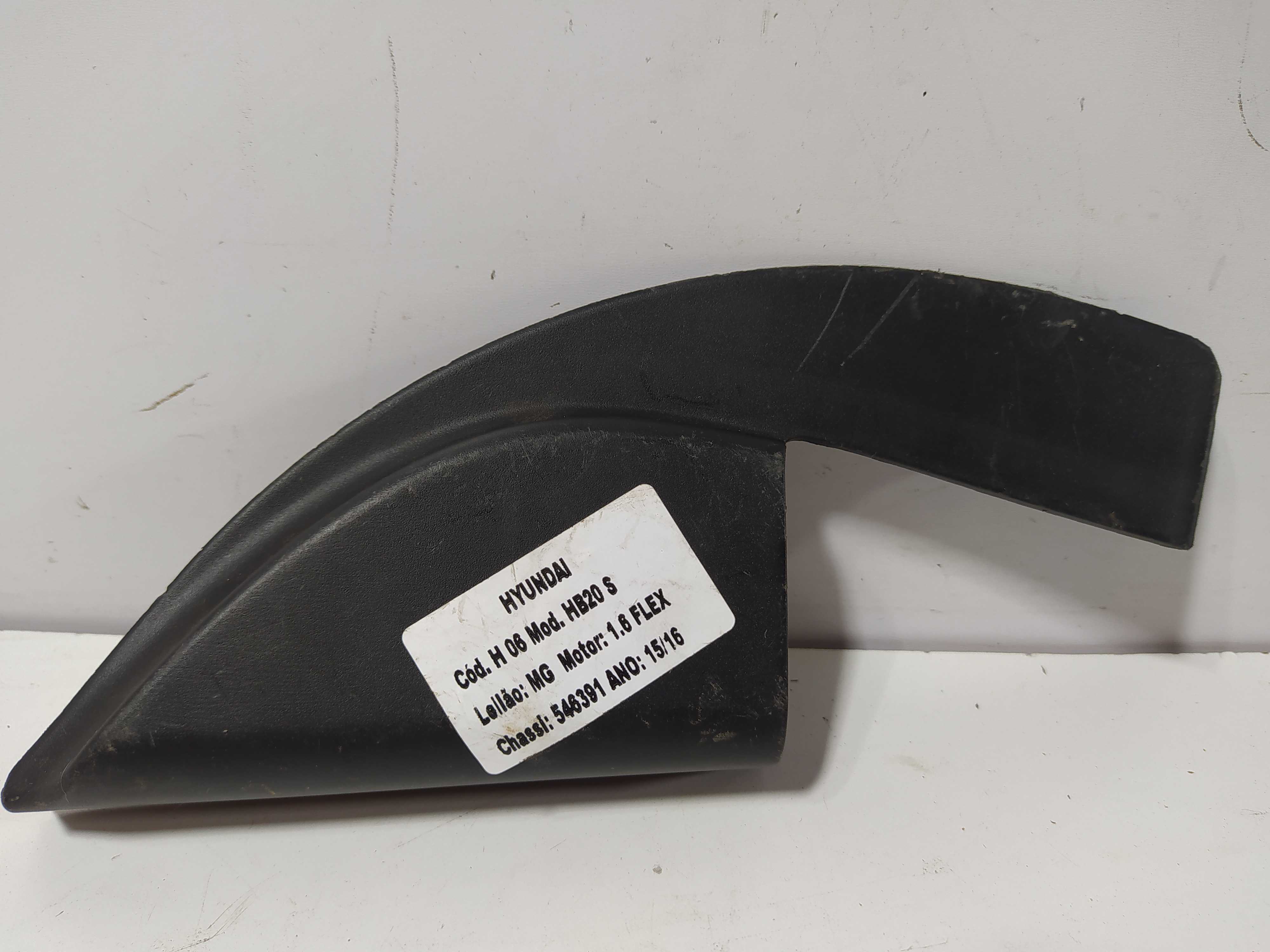 Acabamento Lateral Do Retrovisor Lado Esquerdo Hb20 2015 Preto 2