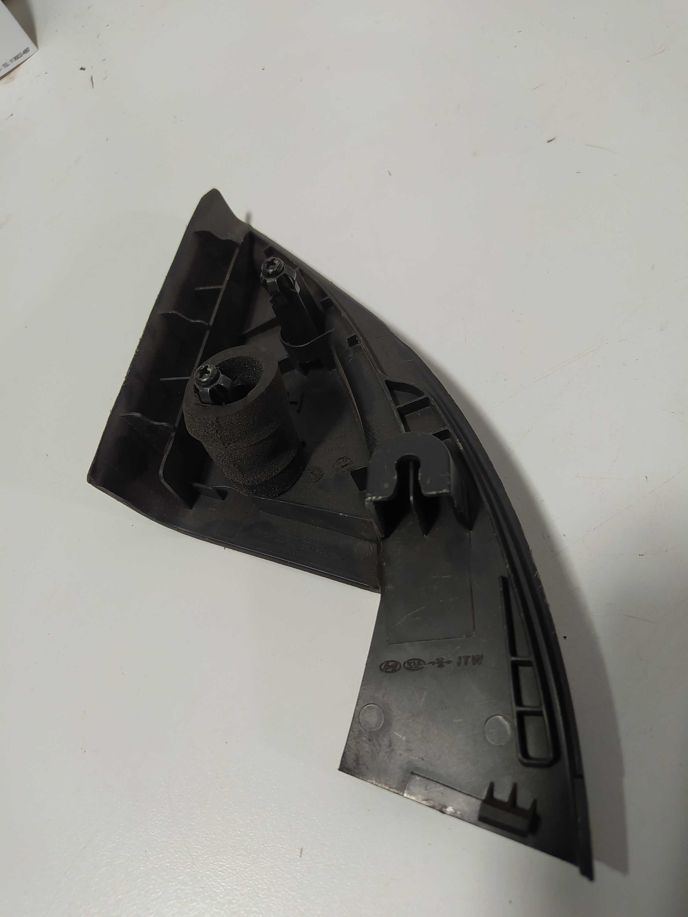 Acabamento Interno Retrovisor Hyundai Sonata Lado Direito Preto 1