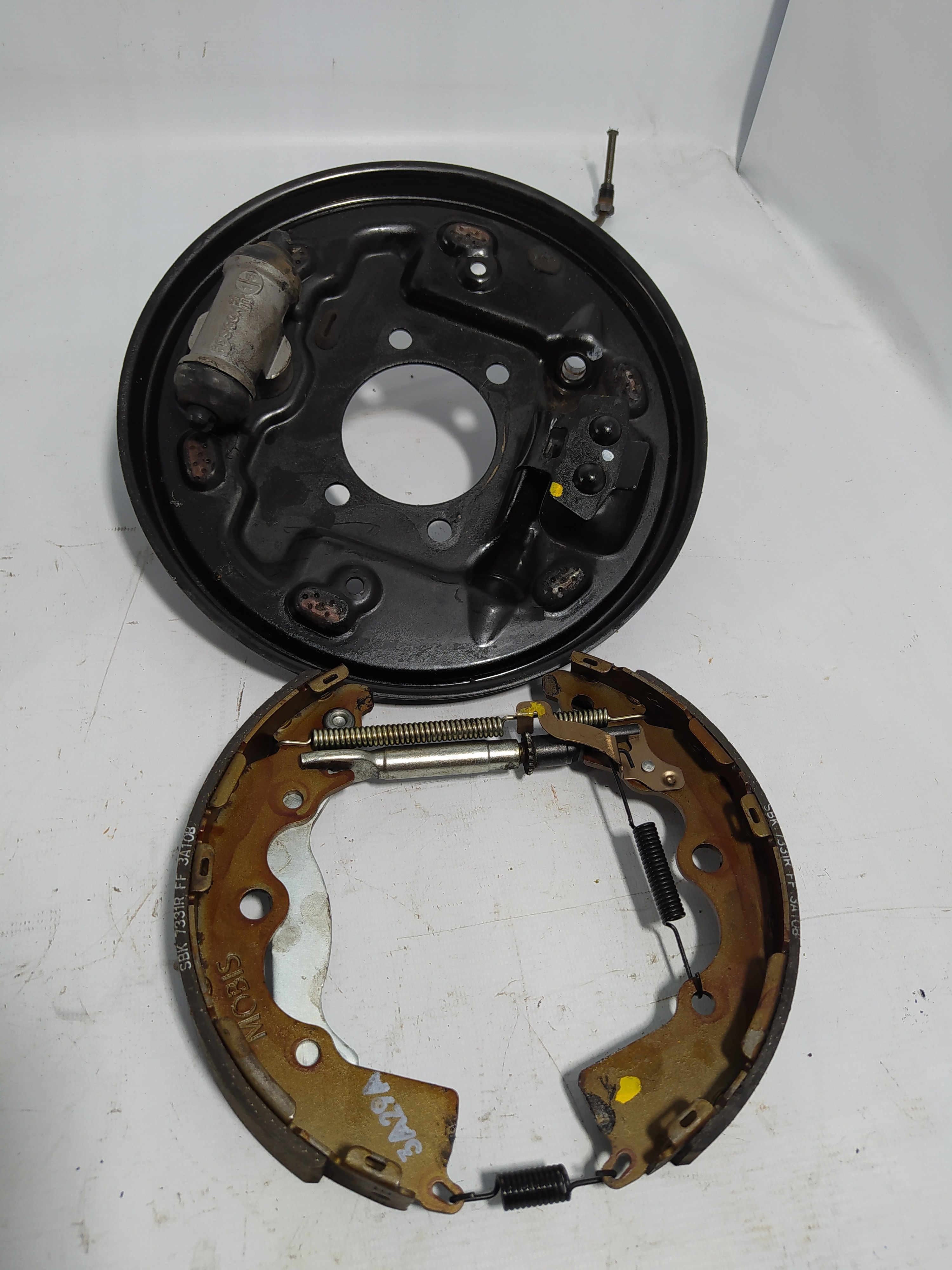 Espelho Da Roda Com Sapata E Regulagem Hb20 1.0 2016 Ld 1