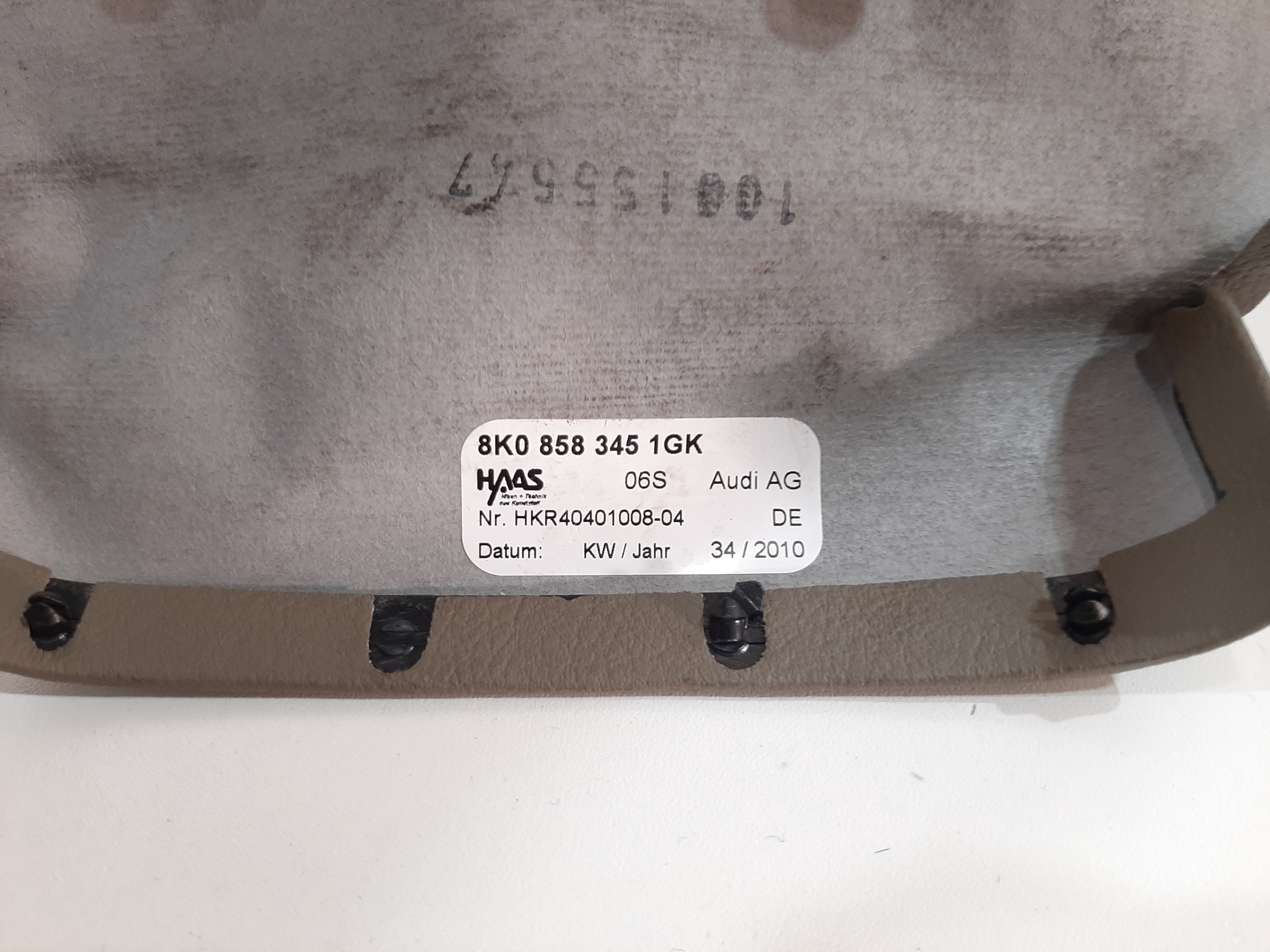 Acabamento Superior Coluna Direção Audi A4 2008 2009 A 2015 9