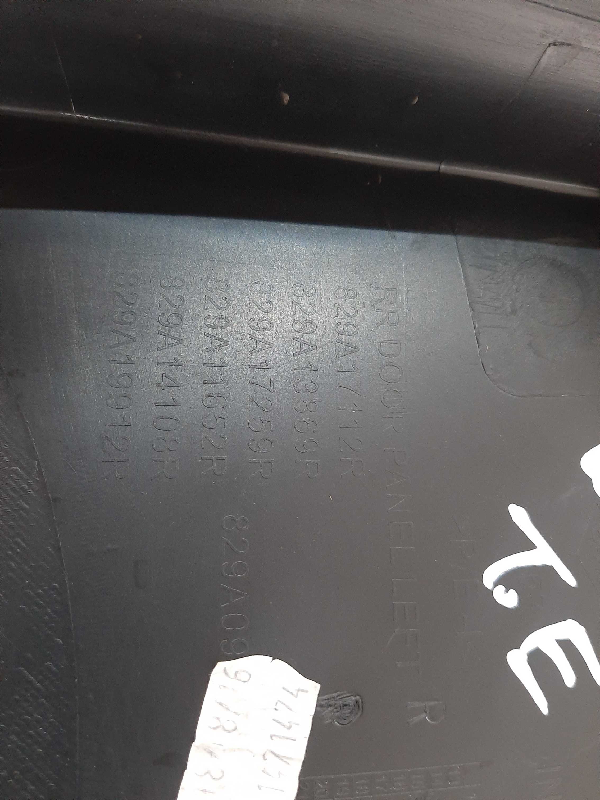 Forro Porta Traseiro Esquerdo Renault Sandero 2014 A 2019 7