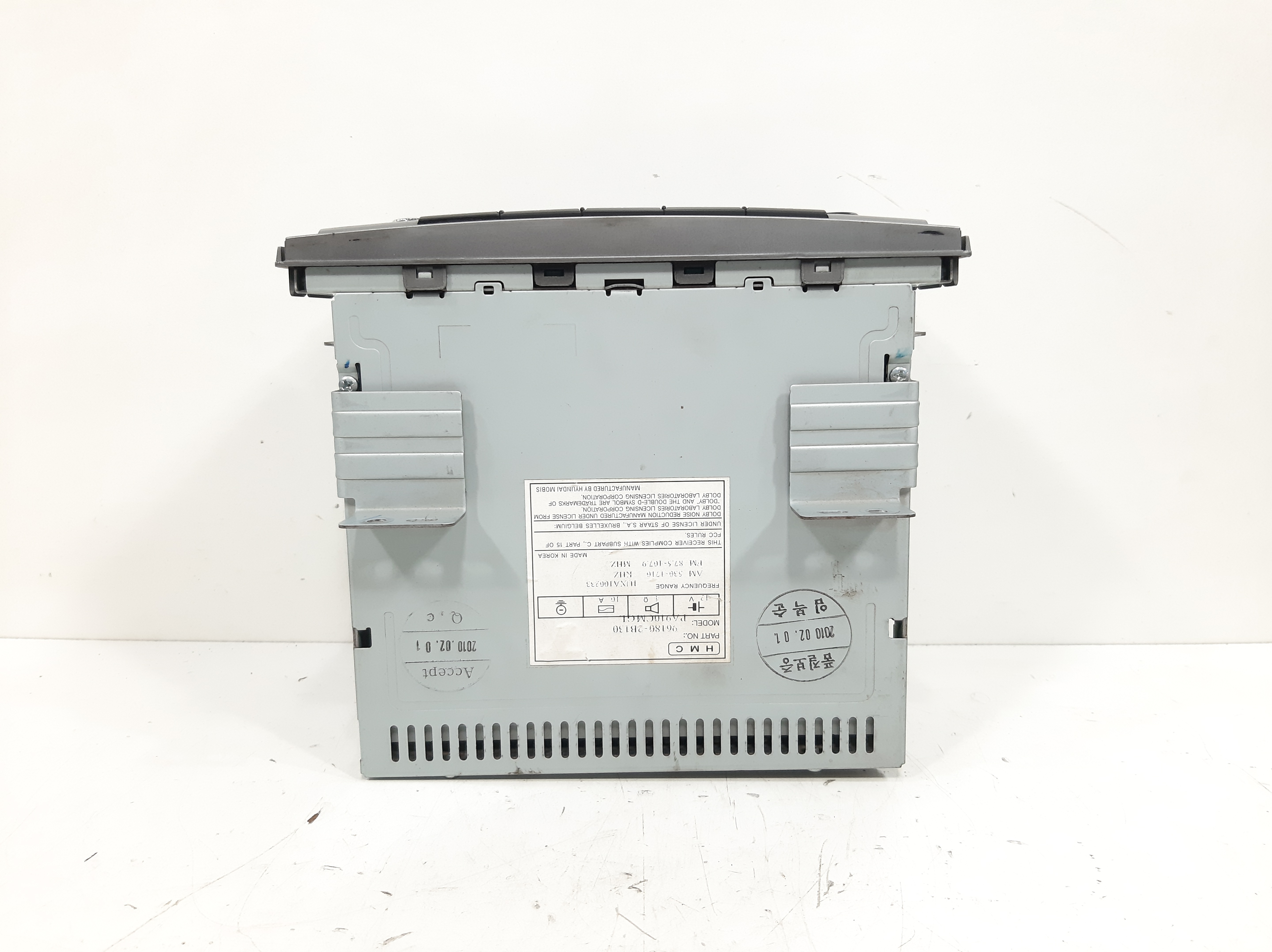 Rádio Som Multimídia Hyundai Santa Fé 2006 2007 2008 A 2013 7