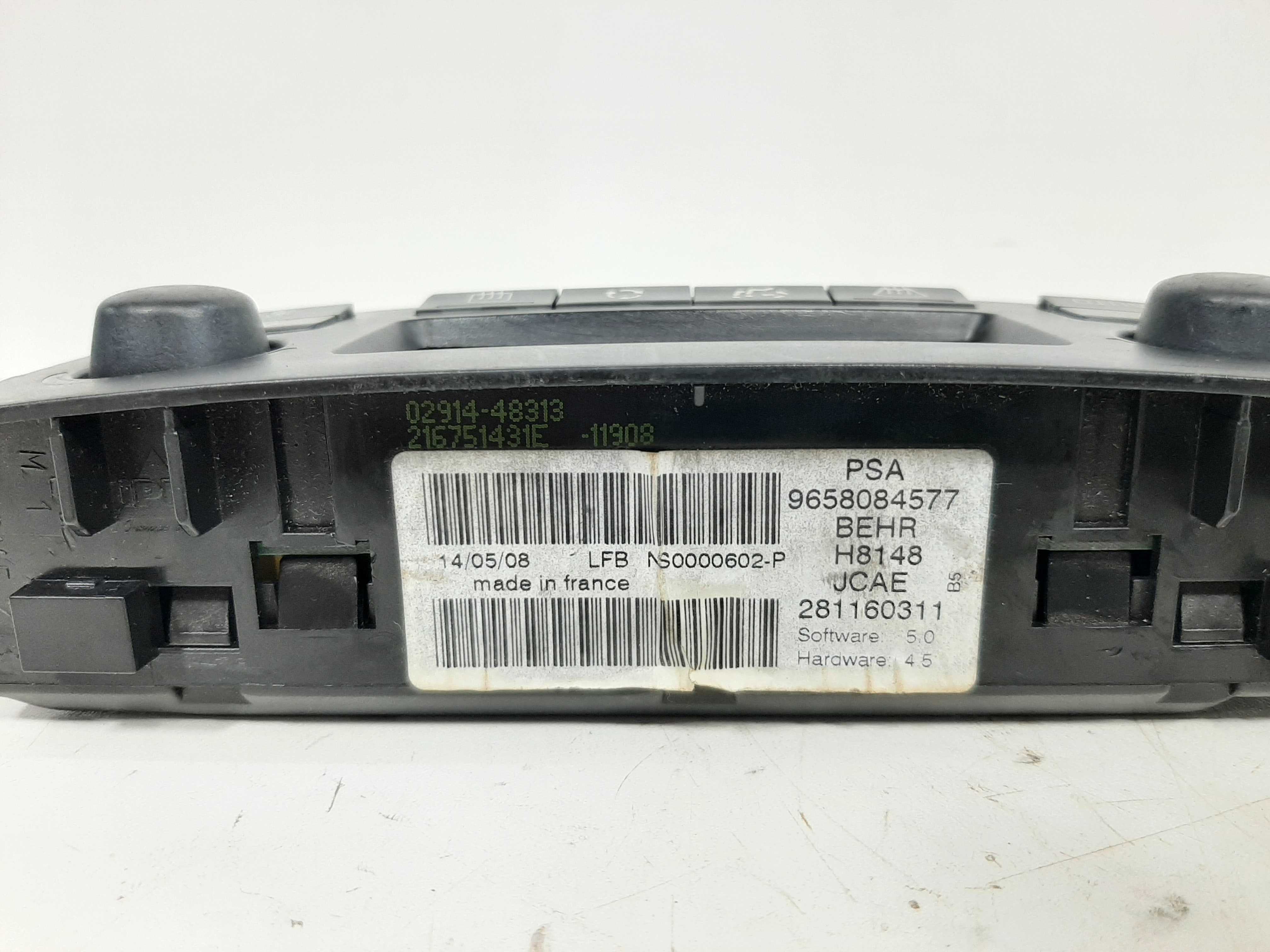 Comando Ar Condicionado Digital Citroen C4 2007 2008 A 2013 10