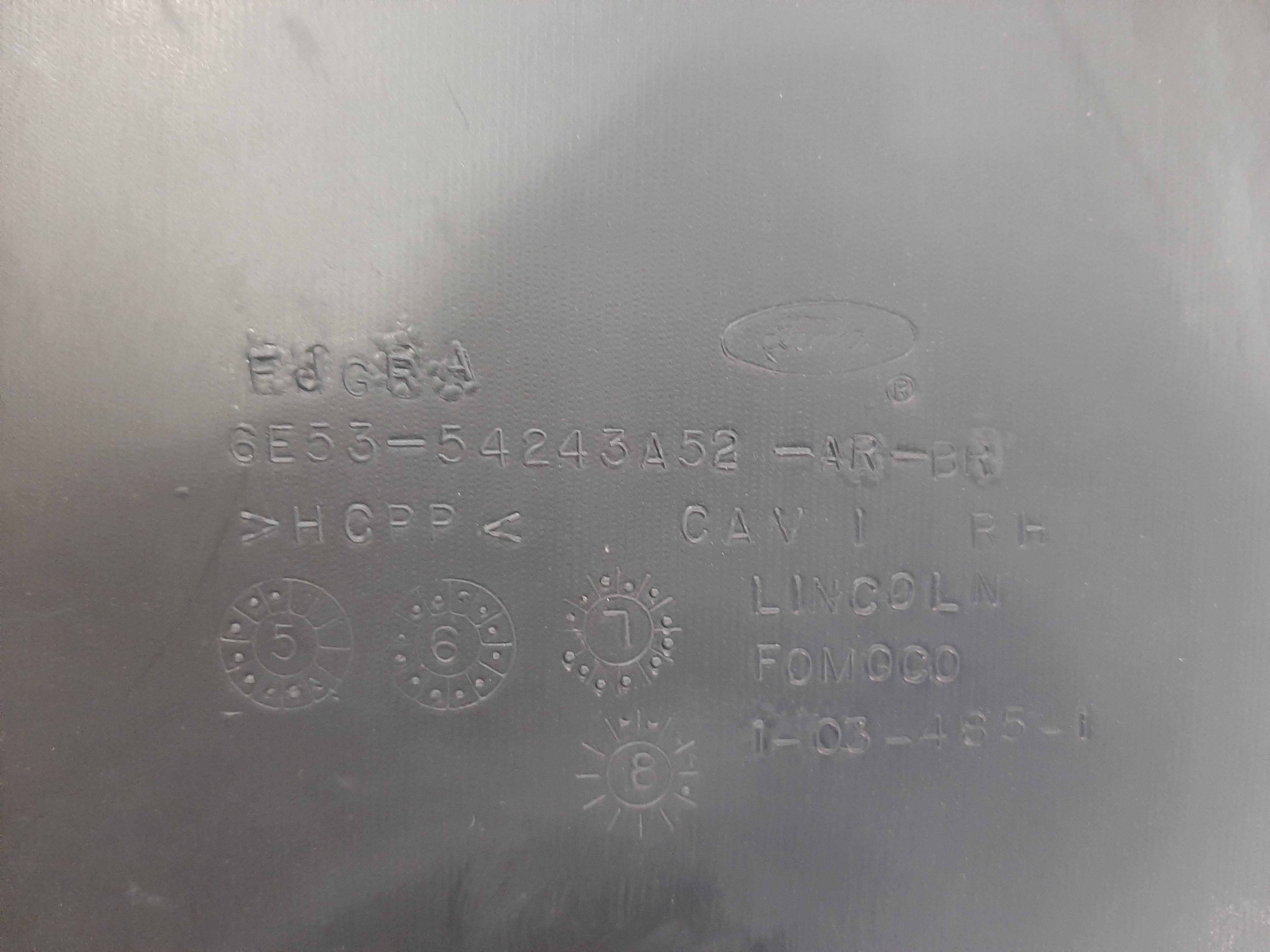 Acabamento Coluna Central Direito Fusion 2006 2007 A 2009 7
