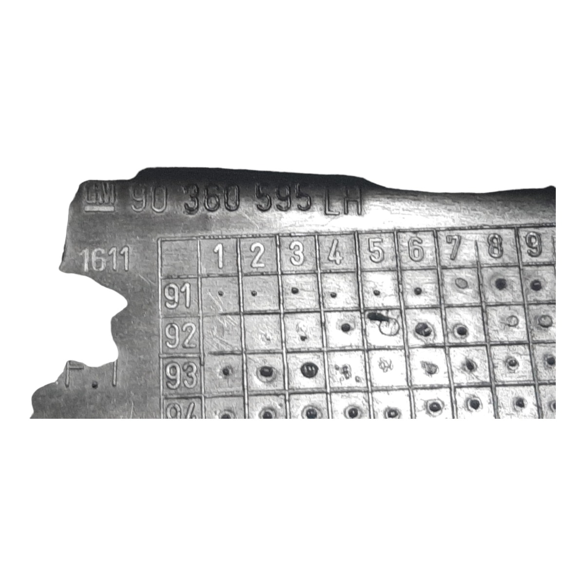Moldura Externa Coluna Esquerda Chevrolet Astra 1994 A 1997 3