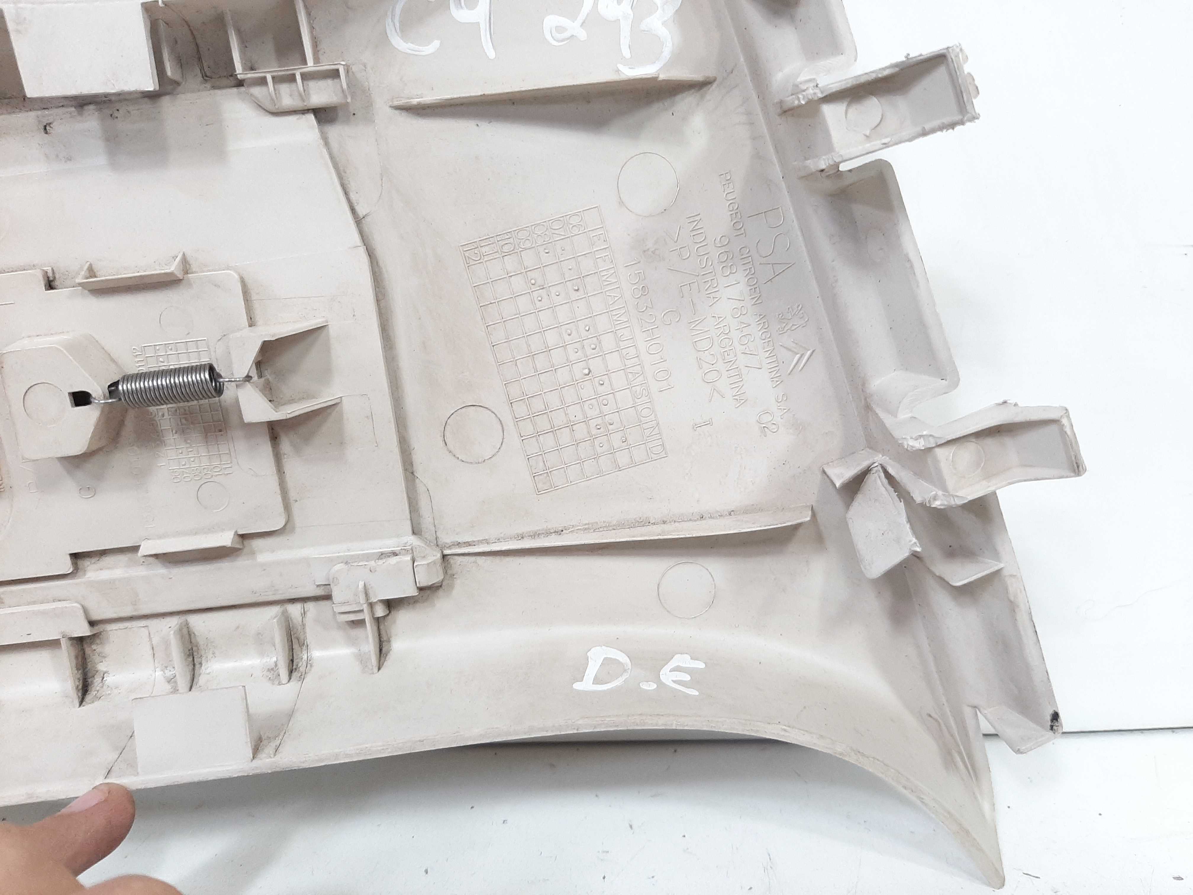 Coluna Superior Esquerdo Citroen C4 Hatch 2007 A 2013 3