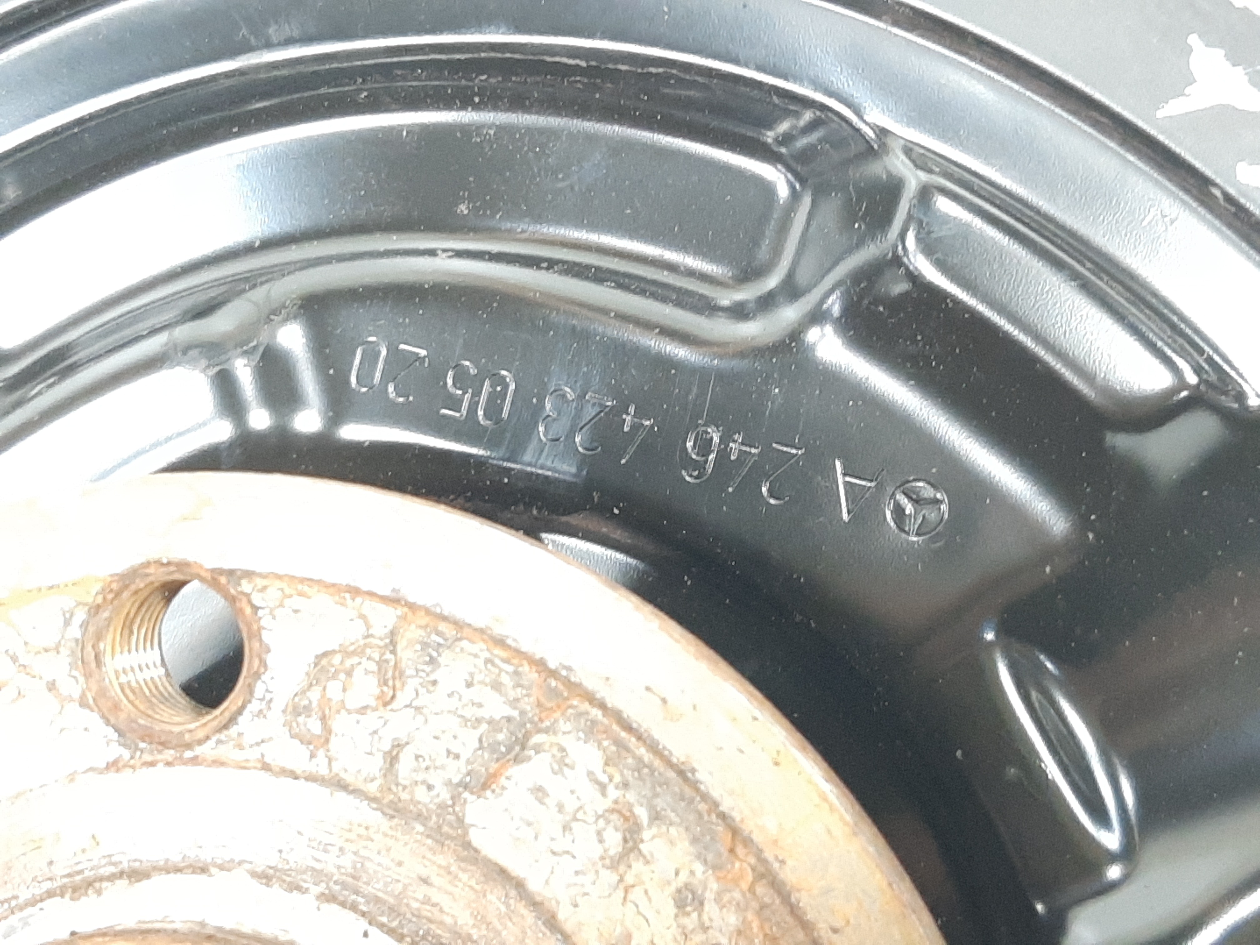 Montante Traseiro Direito Mercedes A200 W176 2013 A 2018 7