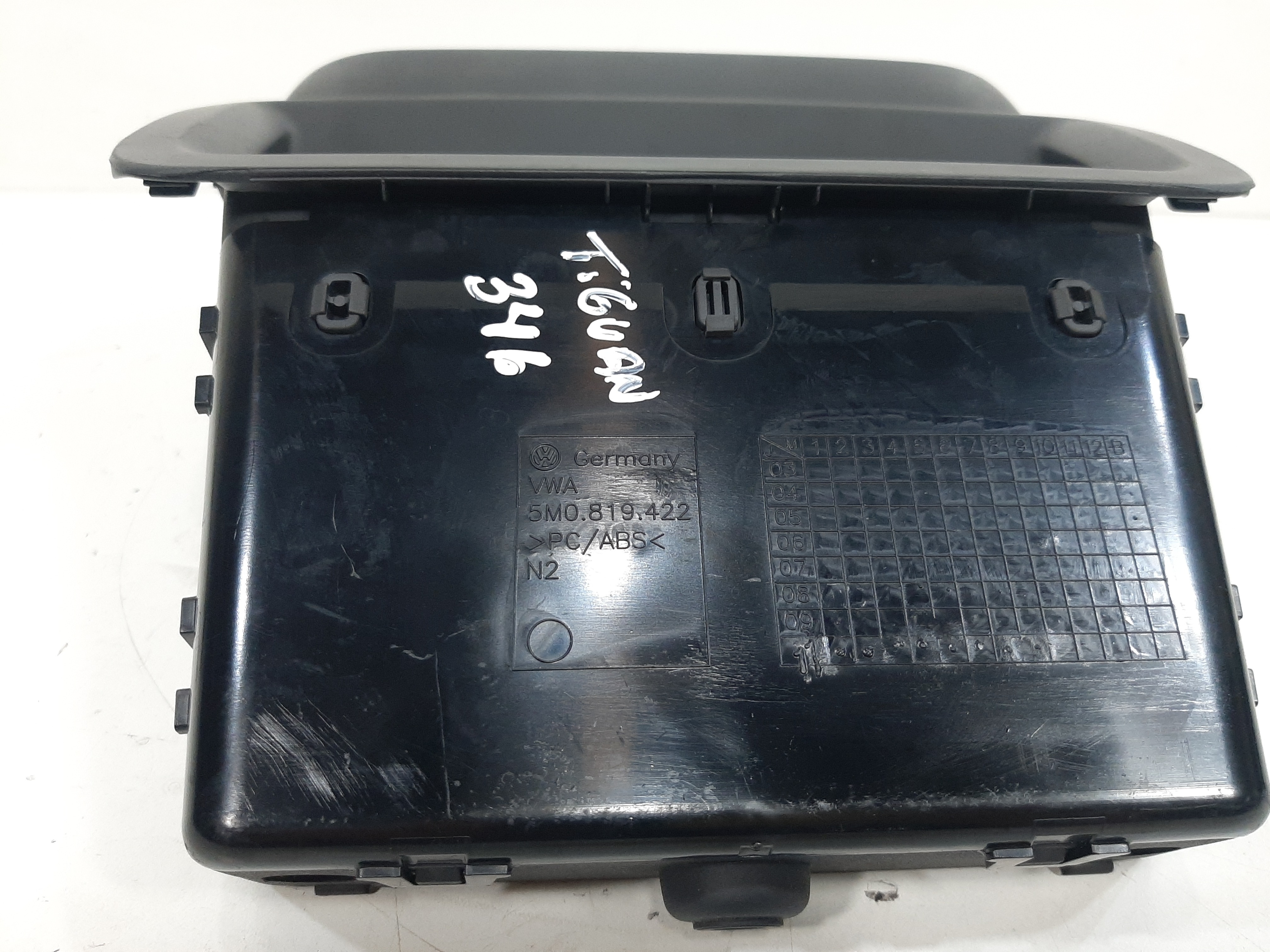 Moldura Comando Ar Painel Vw Tiguan 2012 2013 2014 A 2017 8