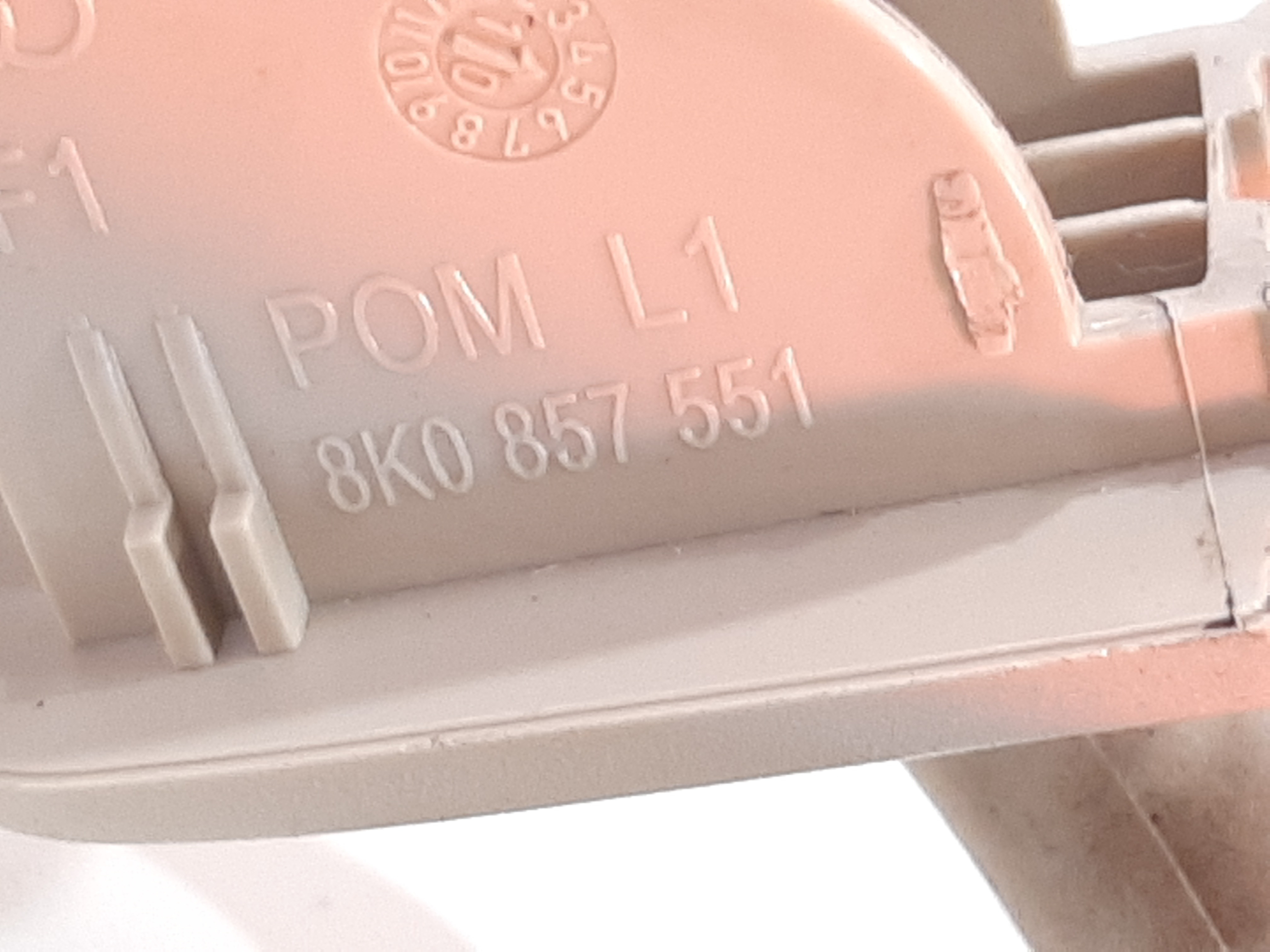 Quebra Sol Dianteiro Esquerdo Bege Audi A4 B8 2008 A 2015 2