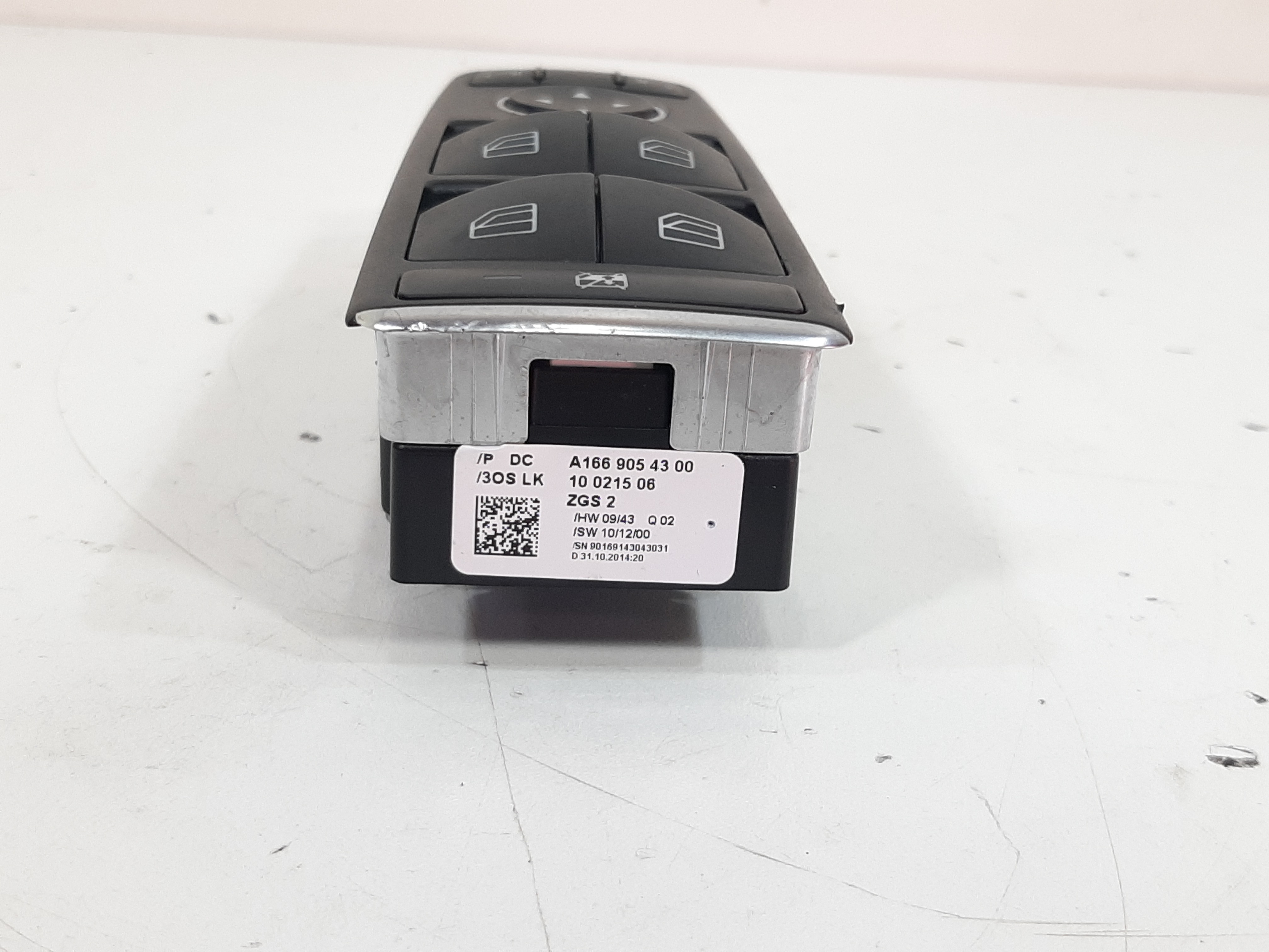 Comando Vidro Elétrico Dianteiro Esquerdo A200 W176 13 A 18 10