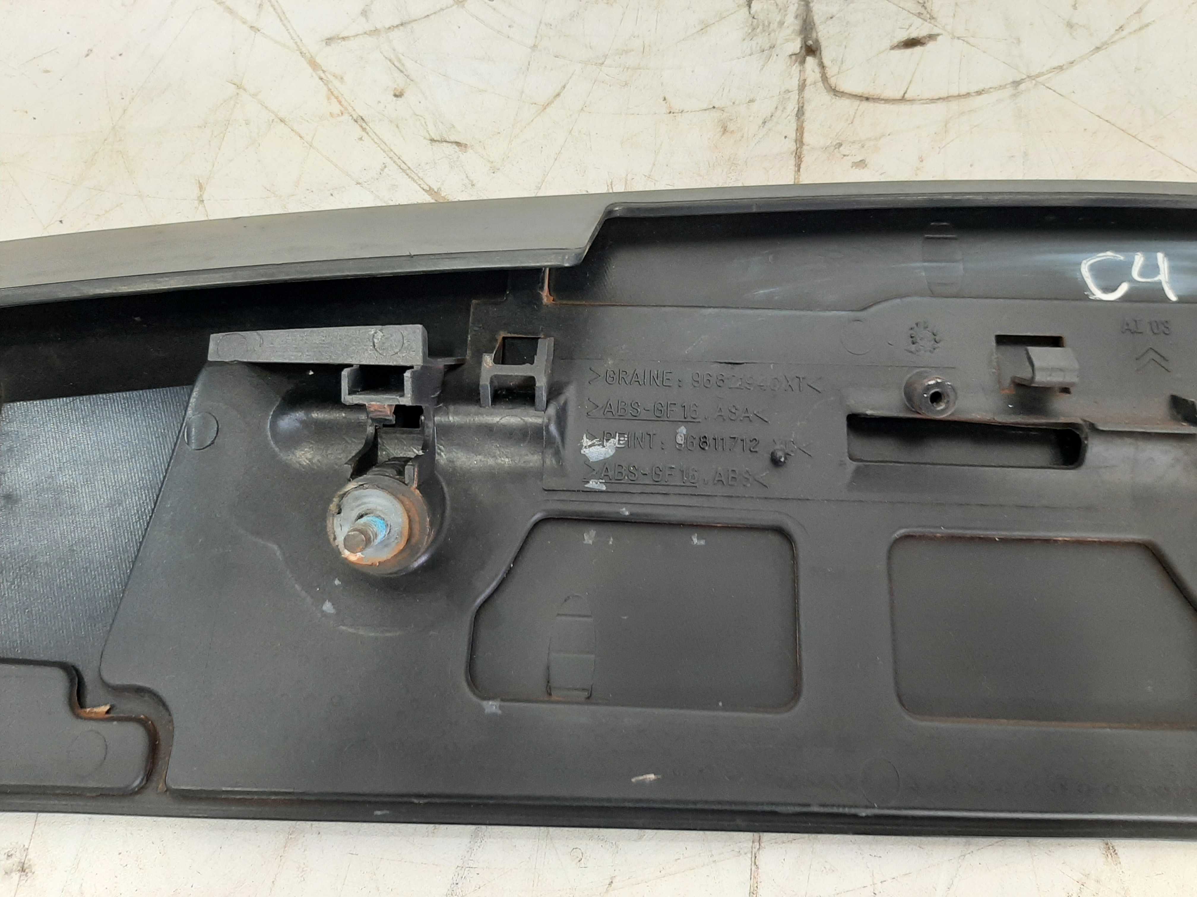 Aerofólio Tampa Traseira Citroen C4 Hatch 2007 2008 A 2013 3