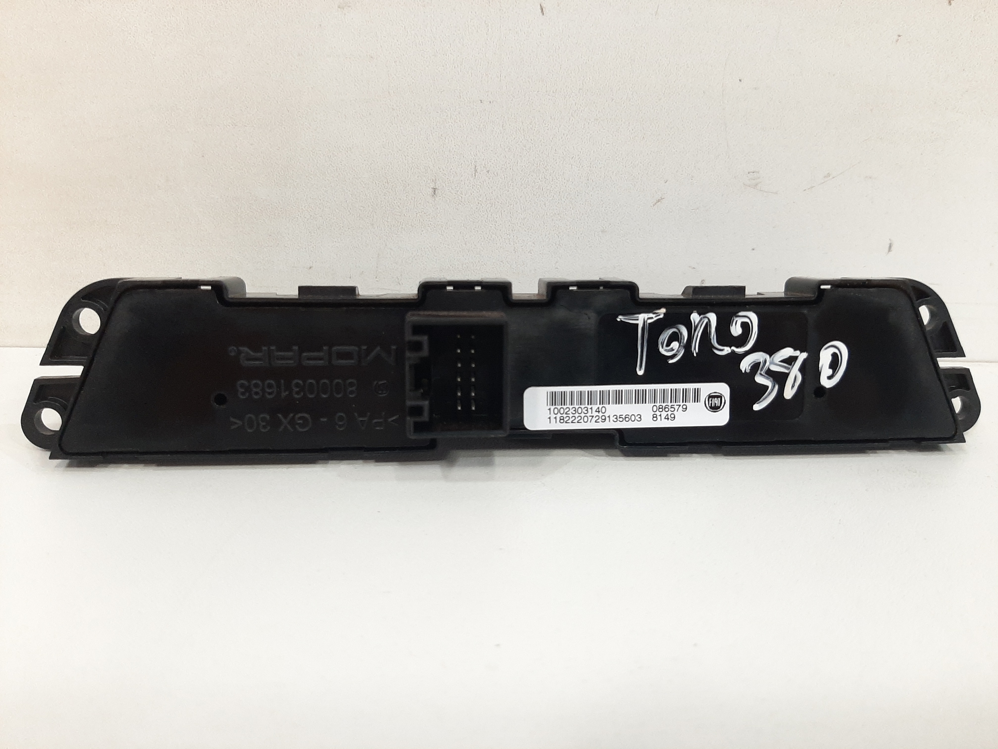 Botão Pisca Alerta Tração Fiat Toro 2016 A 2021 1002303140 5