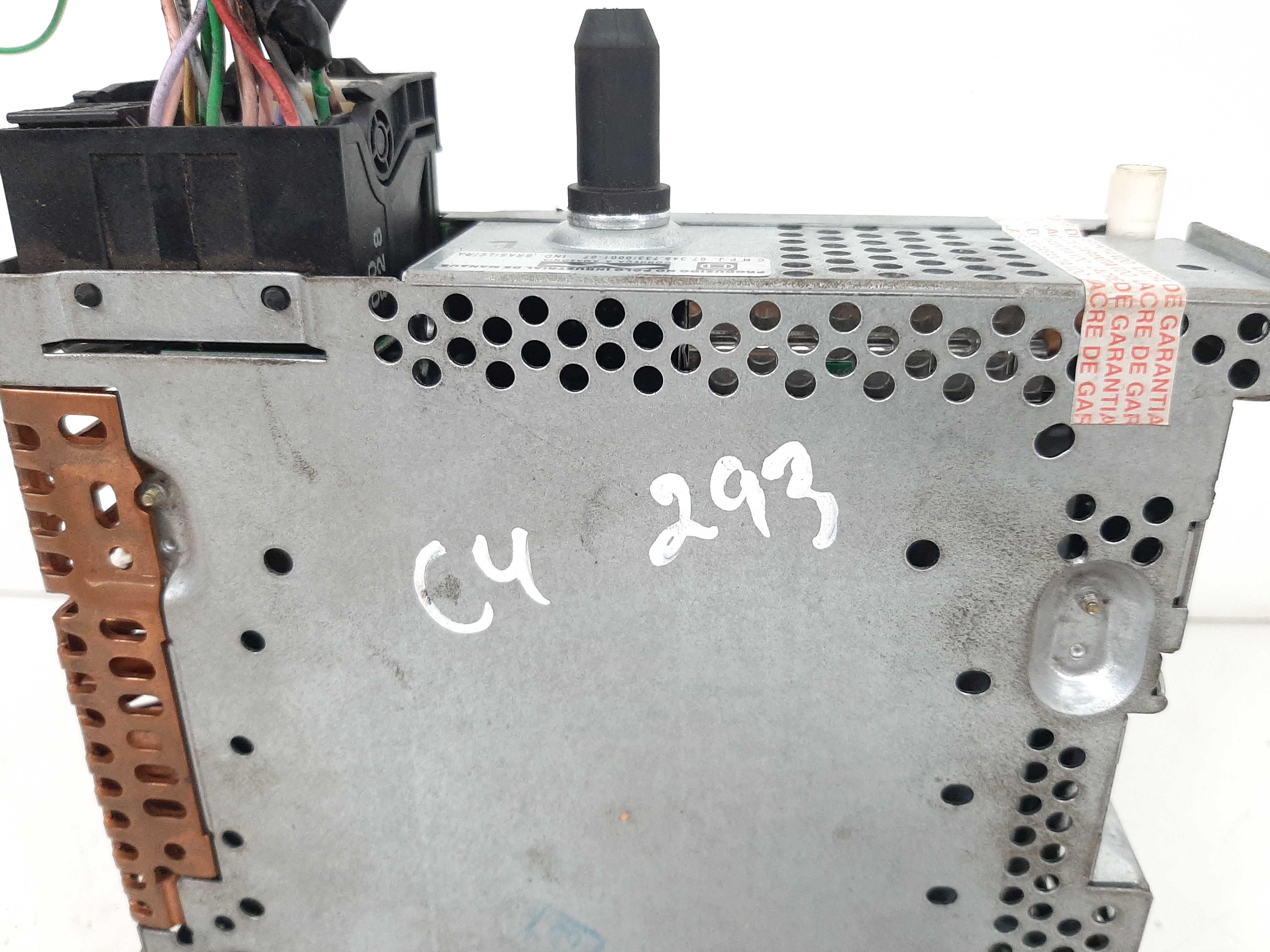 Rádio Som Cd Player C4 Hatch Pallas 2007 A 2013 Bloqueado 6