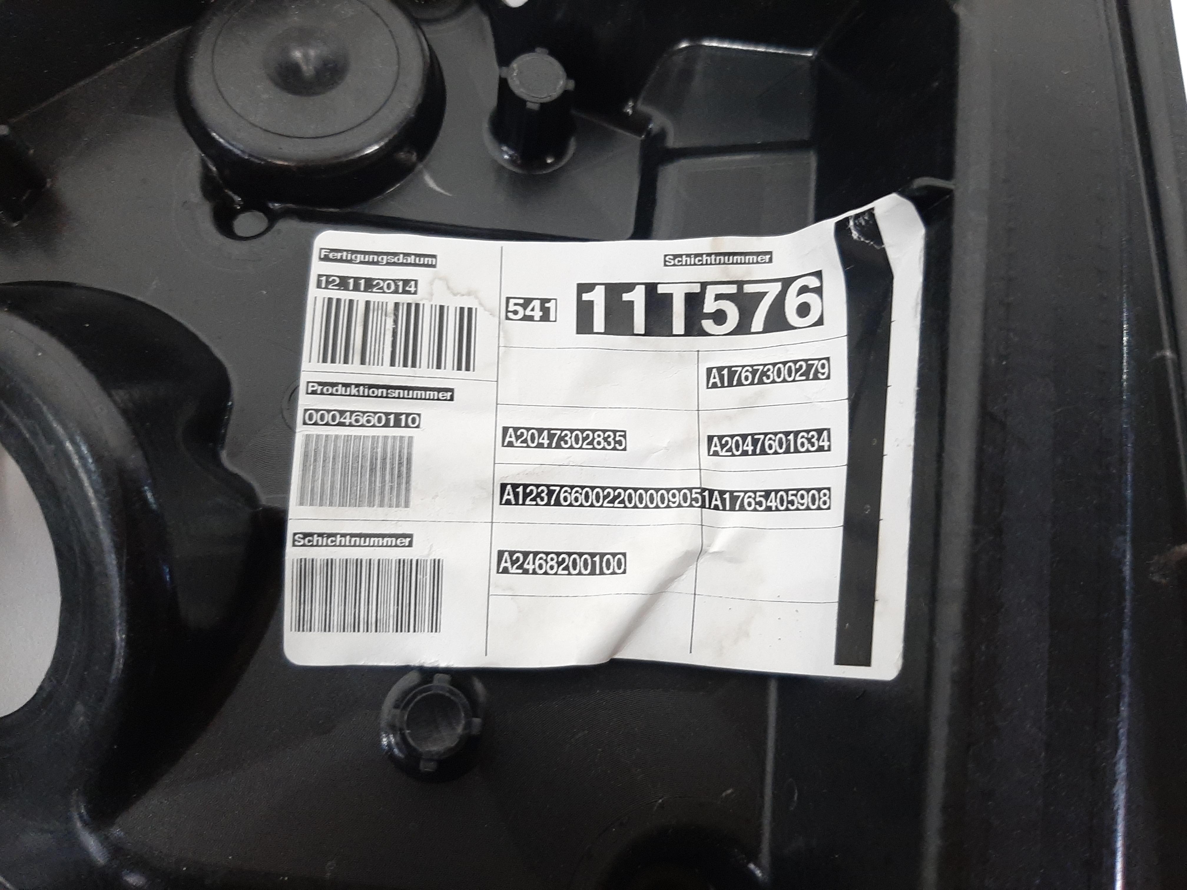 Máquina Vidro Traseira Direita Mercedes A 200 2013 A 2018 9