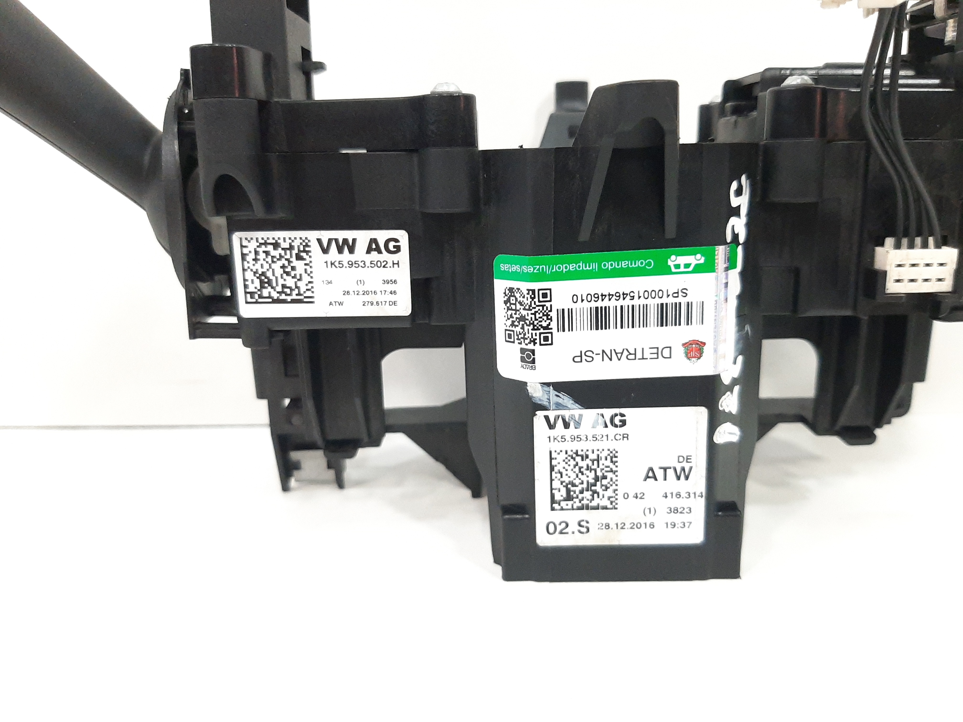 Chave Seta Comando Limpador Vw Jetta 2011 A 2017 1k5953502 8
