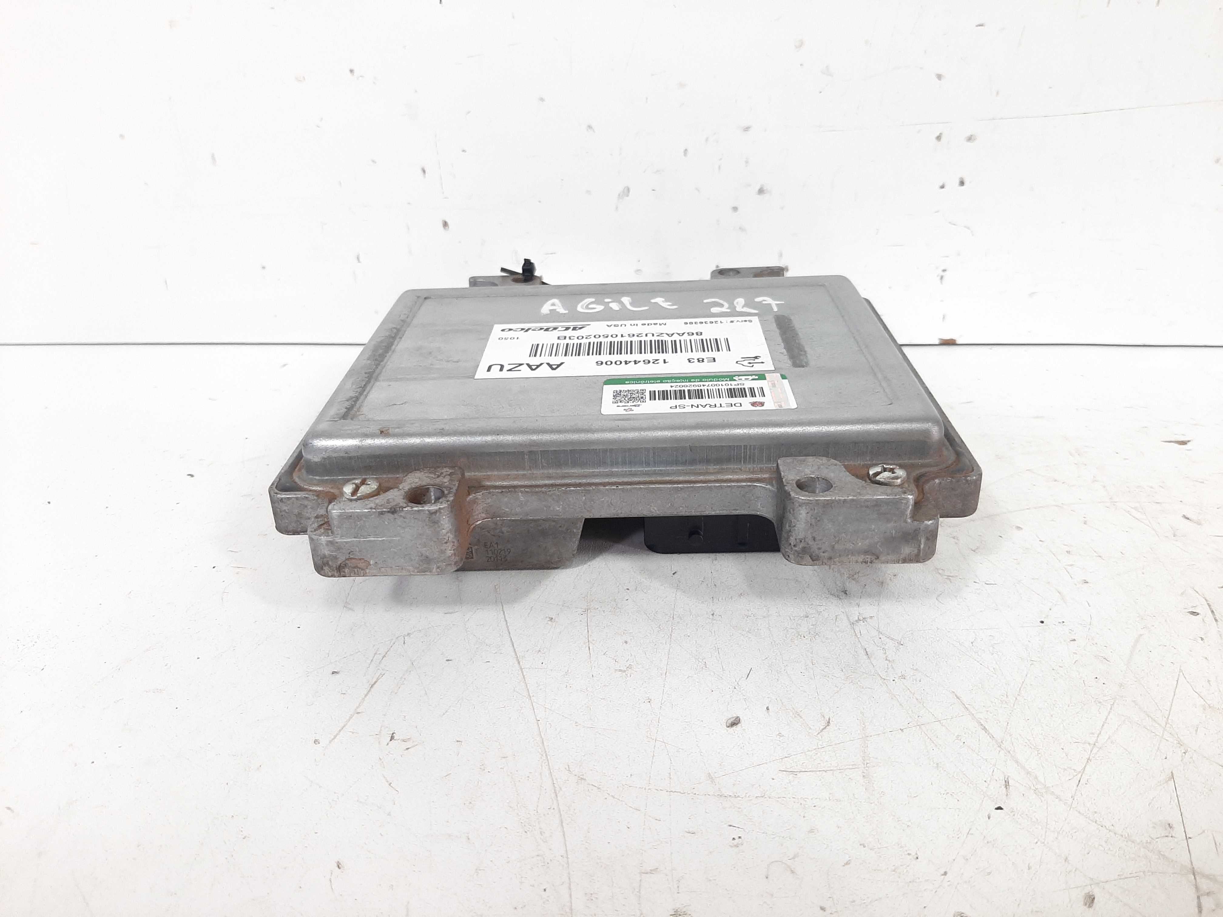 Modulo Injeção Agile Montana 1.4 Flex 2009 A 2014 Bloqueado 3