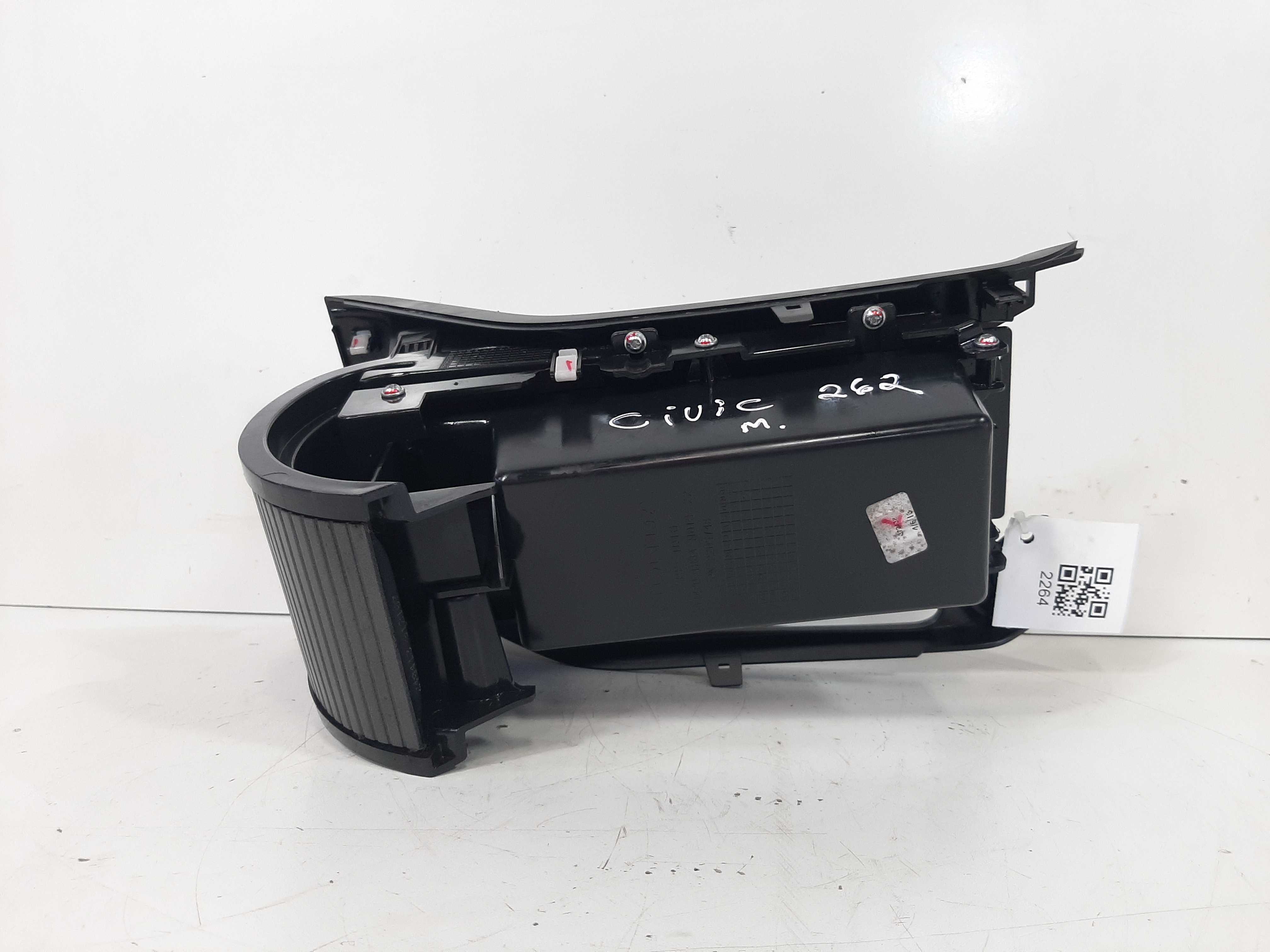 Porta Objetos Retrátil Console Honda Civic Lxs 2012 A 2016 6