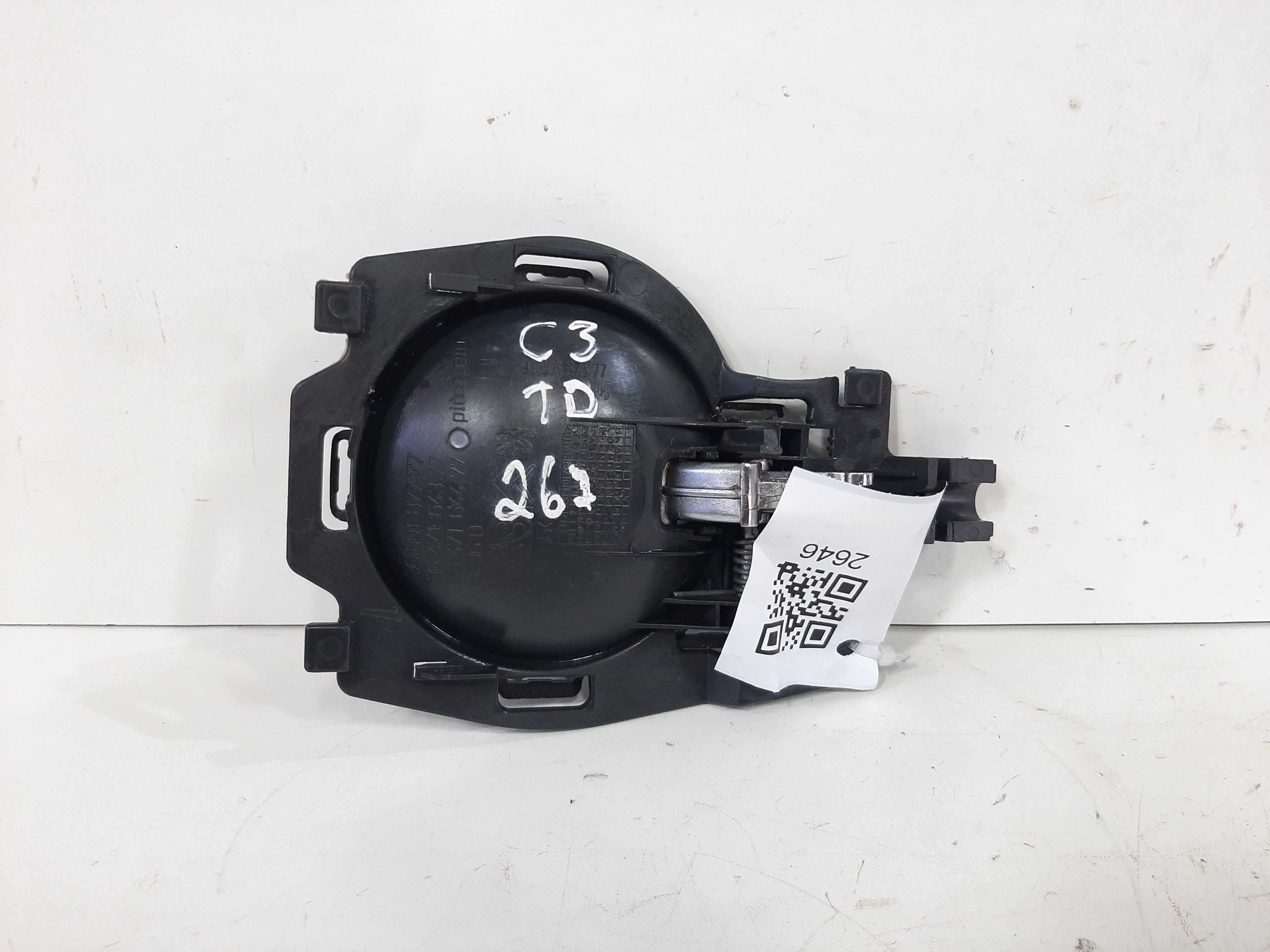 Maçaneta Interna Traseiro Direito Citroen C3 2007 A 2012 5