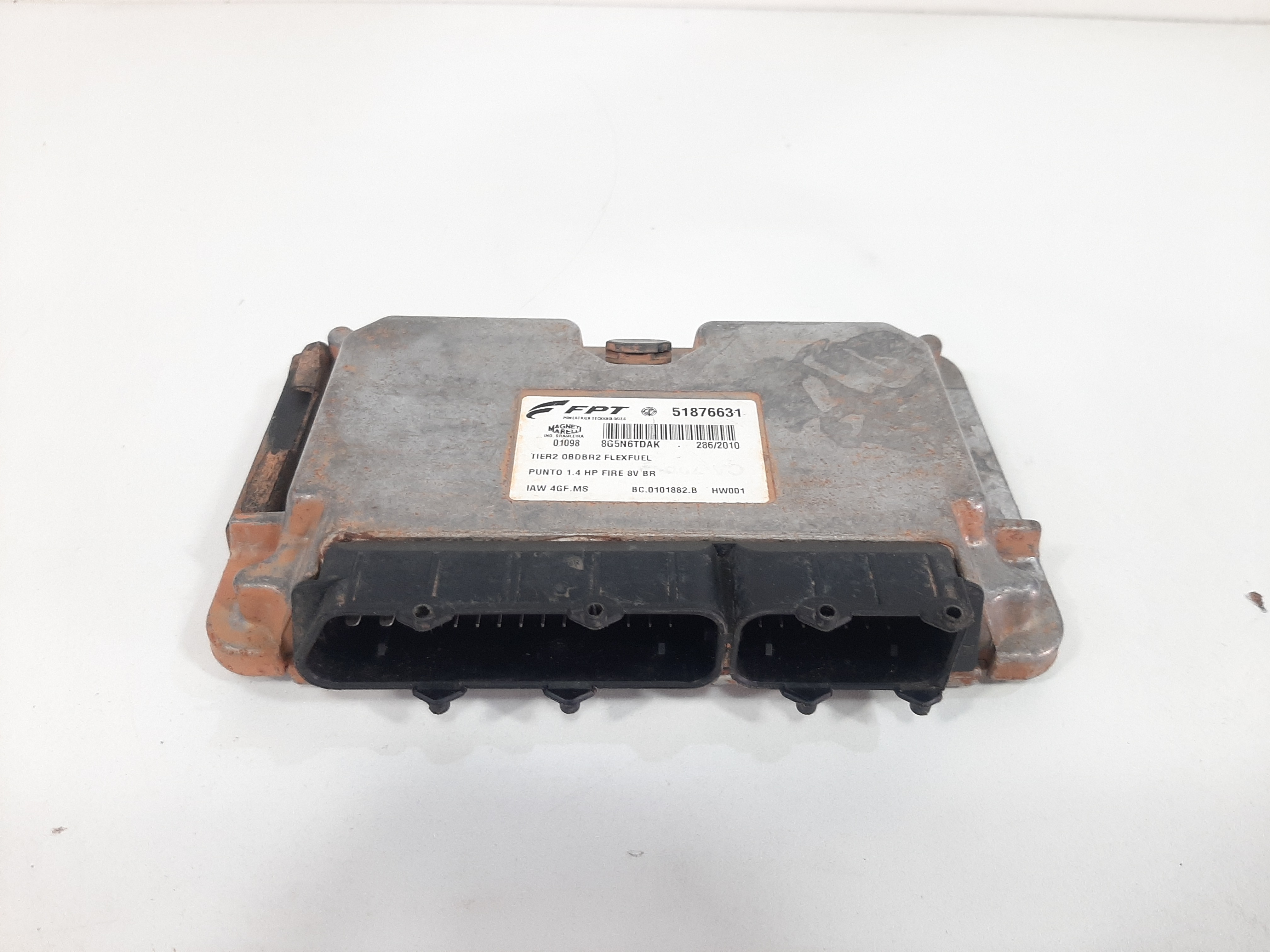 Módulo Injeção Ecu Fiat Punto 1.4 Fire 2008 A 2012 Bloqueado 2