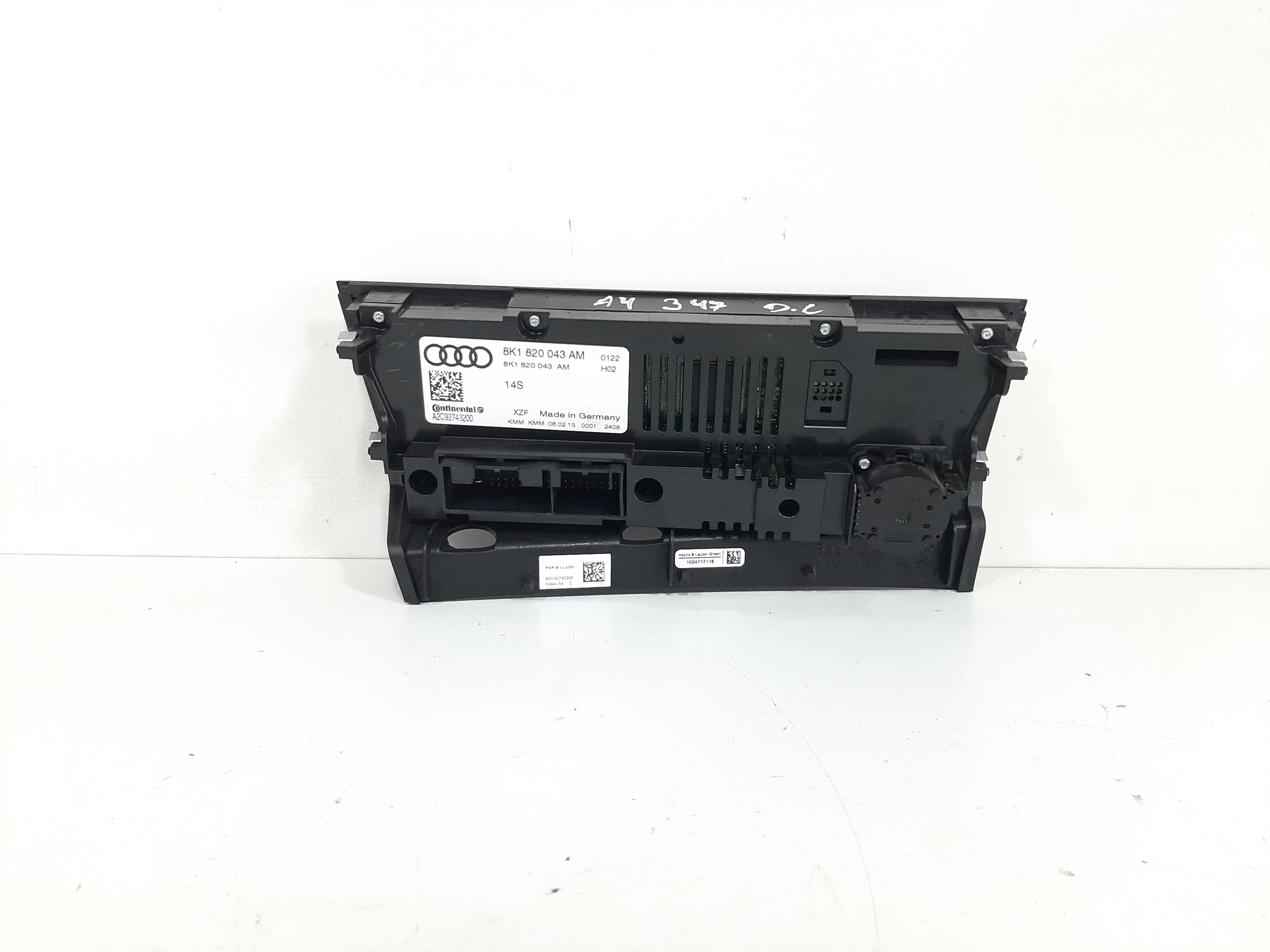 Botões Comando Ar Audi A4 2010 2011 2012 2013 2014 2015 3