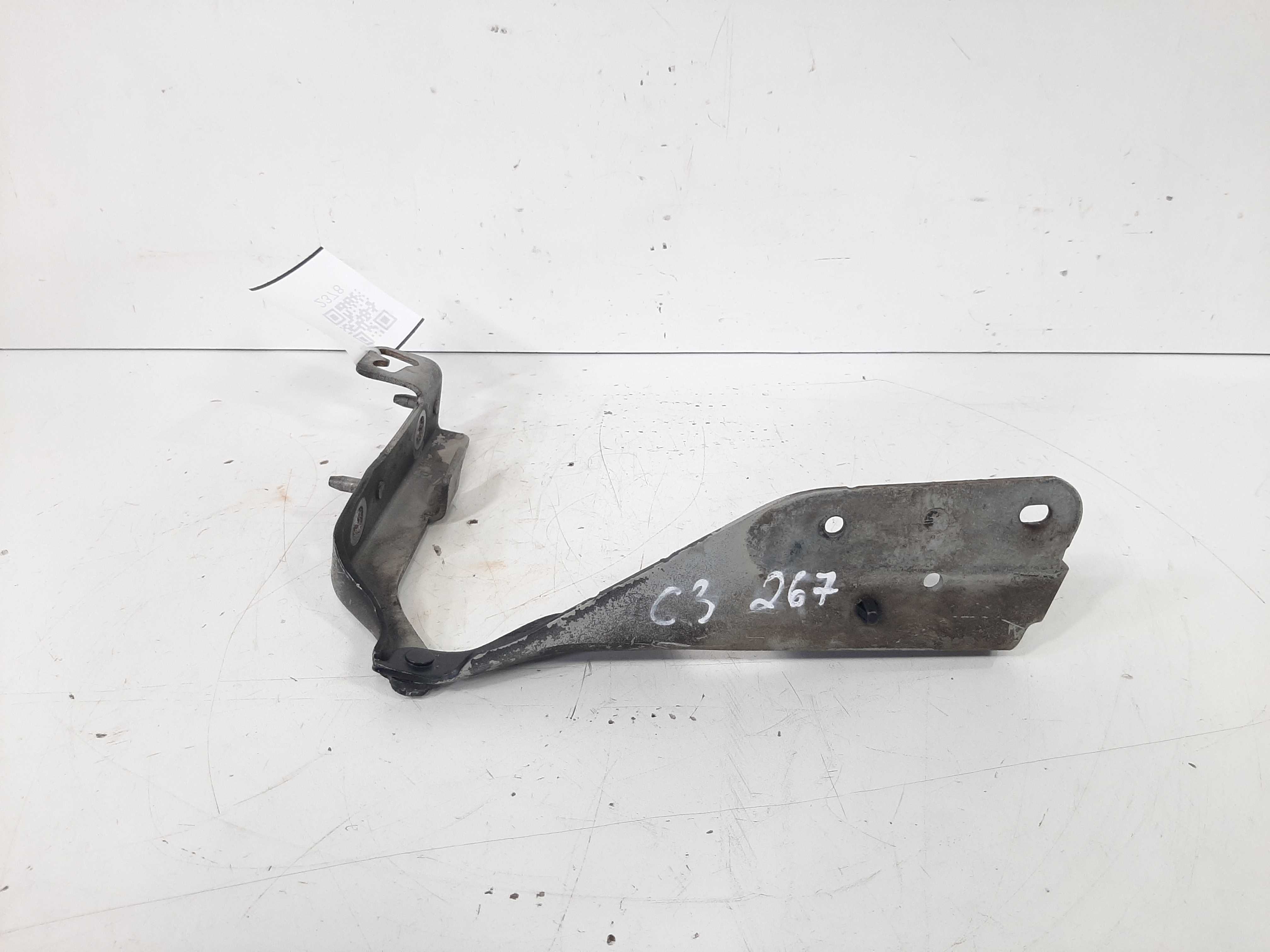 Dobradiça Esquerda Capô Citroen C3 Glx 2007 2008 2009 A 2012 5