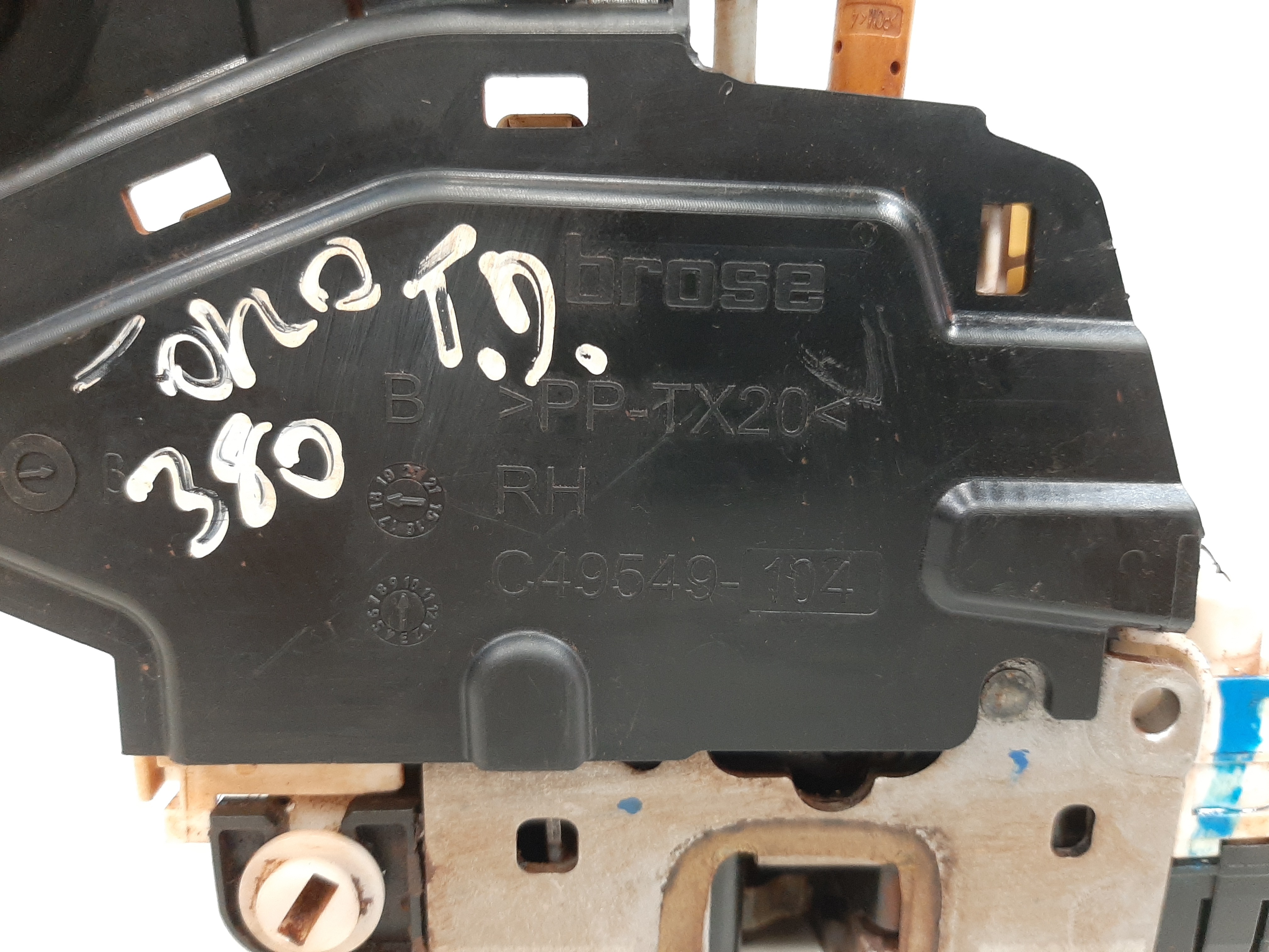 Fechadura Porta Traseira Direita Fiat Toro 2016 2017 A 2020 6