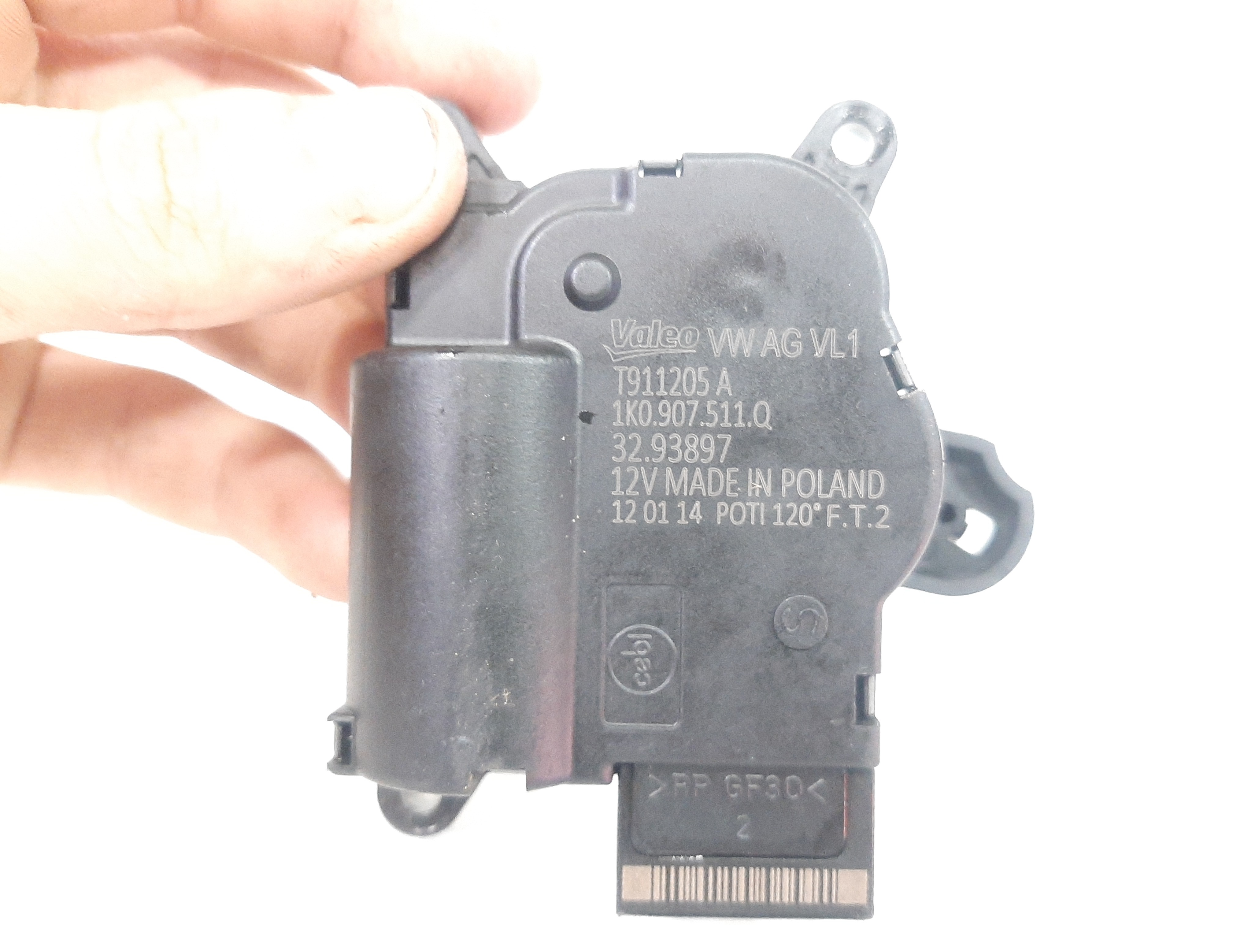 Atuador Caixa De Ar Vw Jetta 2011 2012 2013 2014 2015 2016 1