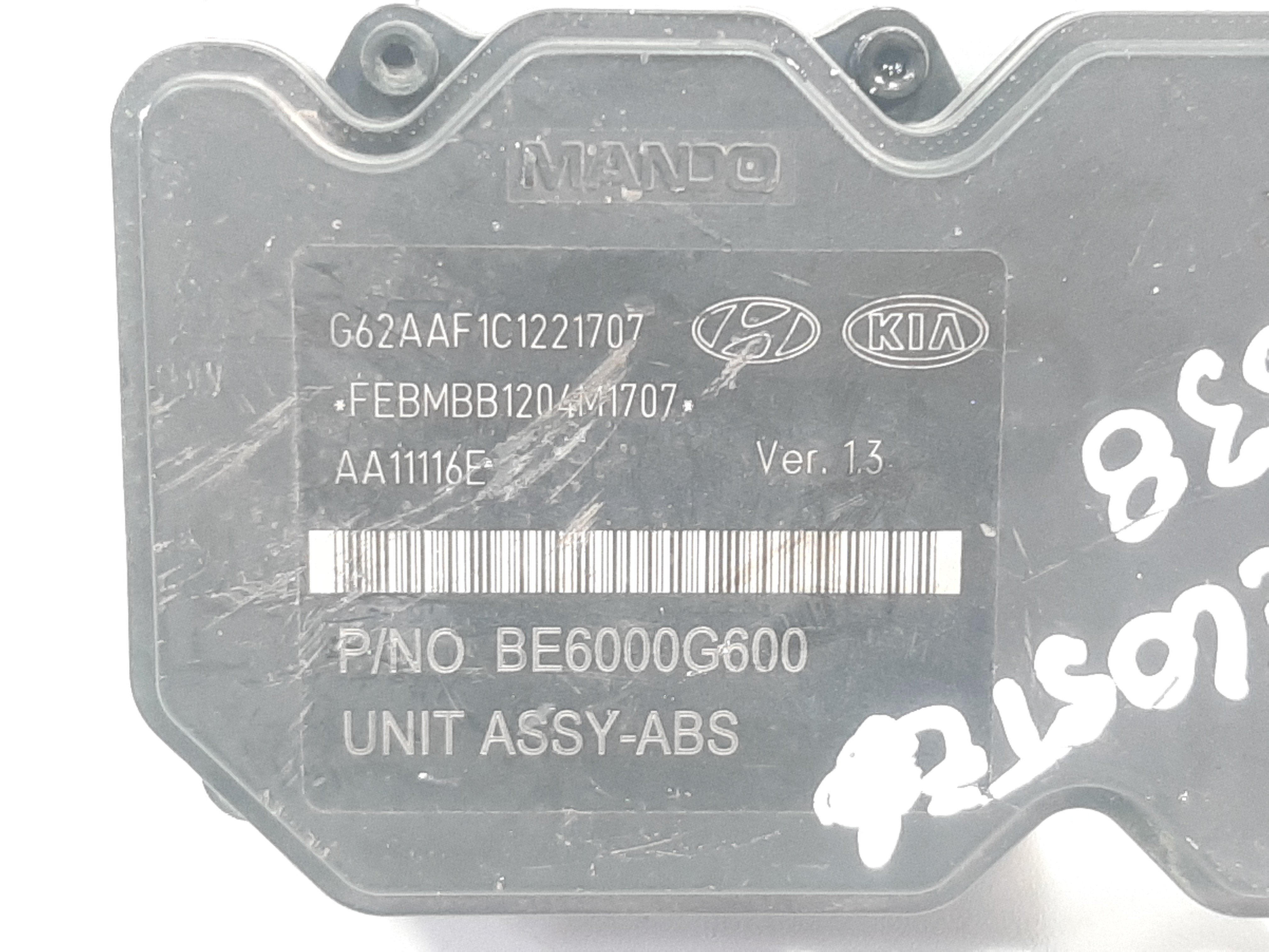 Módulo Abs Hyundai Veloster 1.6 2012 2013 3