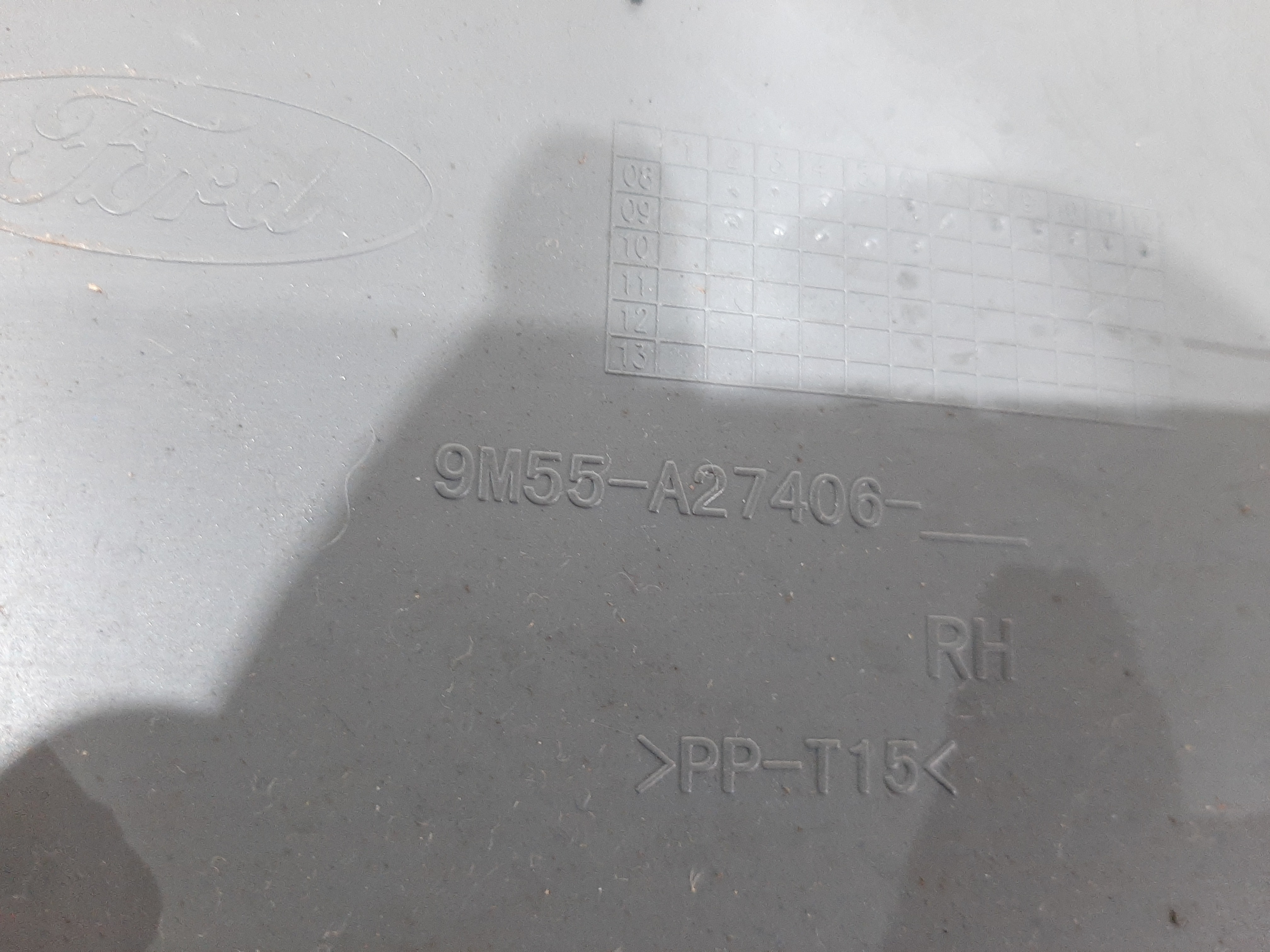 Forro Porta Traseiro Direito Ford Focus 2009 2010 A 2013 7