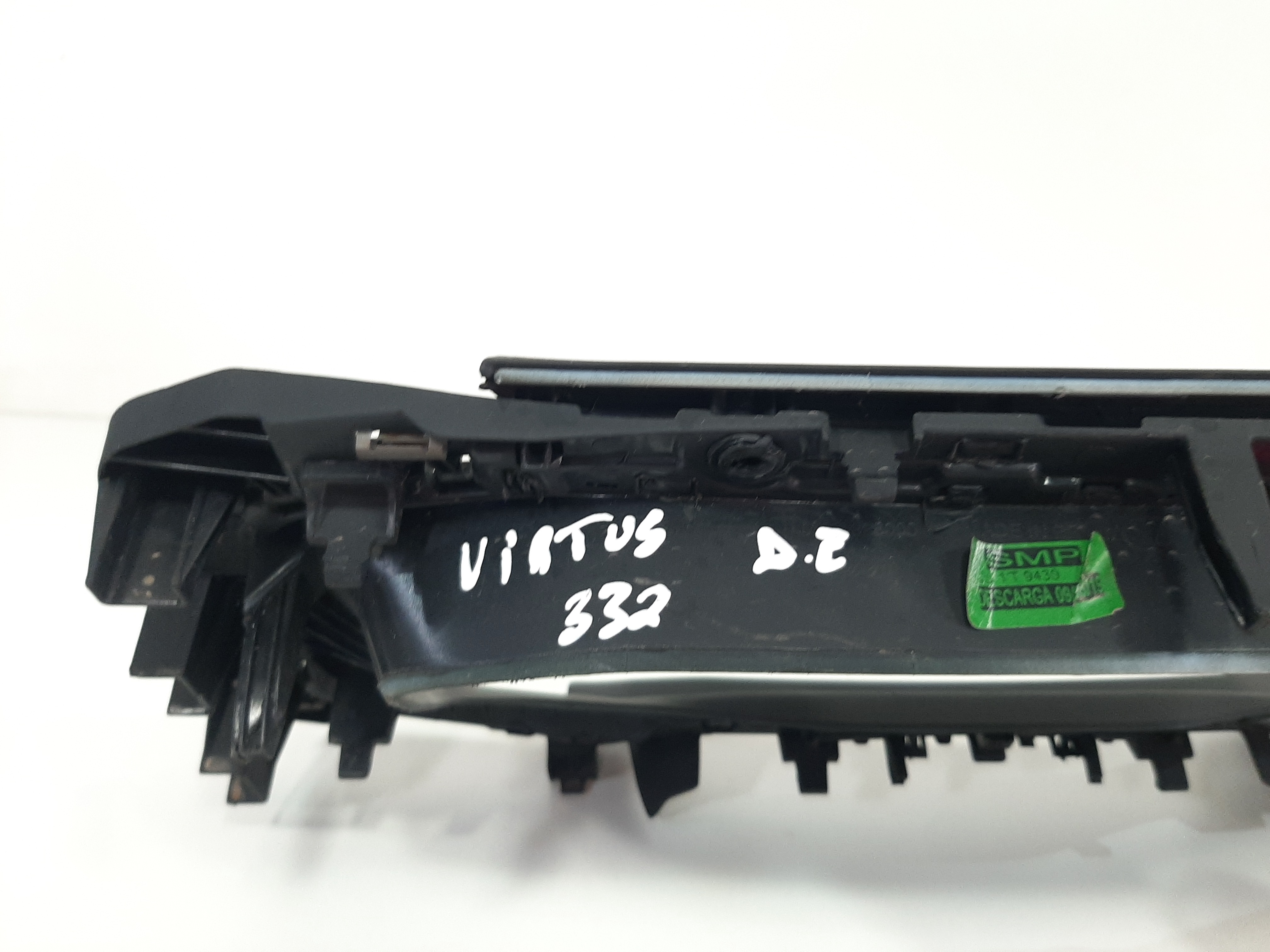 Moldura Painel Instrumentos Velocímetro Vw Virtus 2018 2022 3