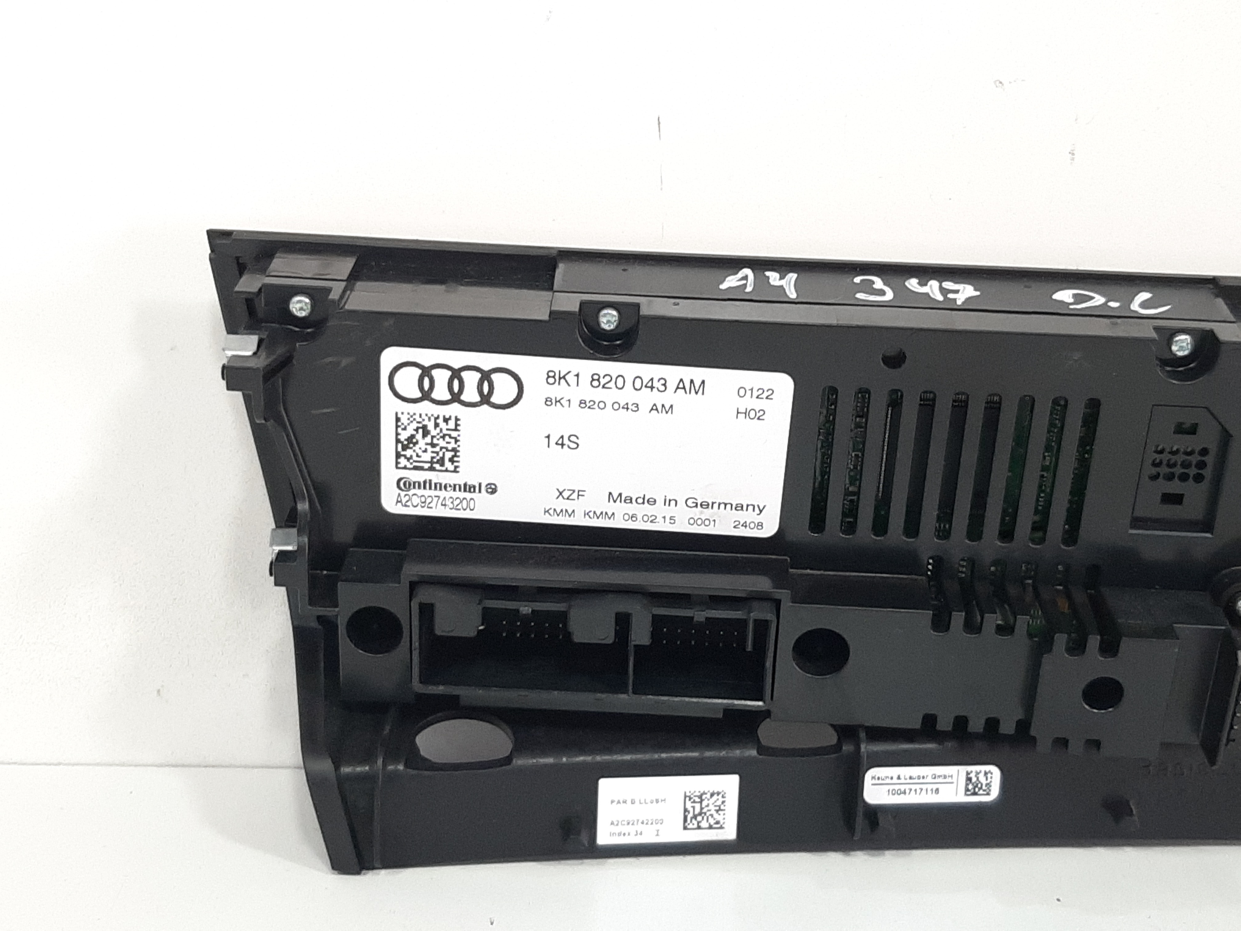 Botões Comando Ar Audi A4 2010 2011 2012 2013 2014 2015 5