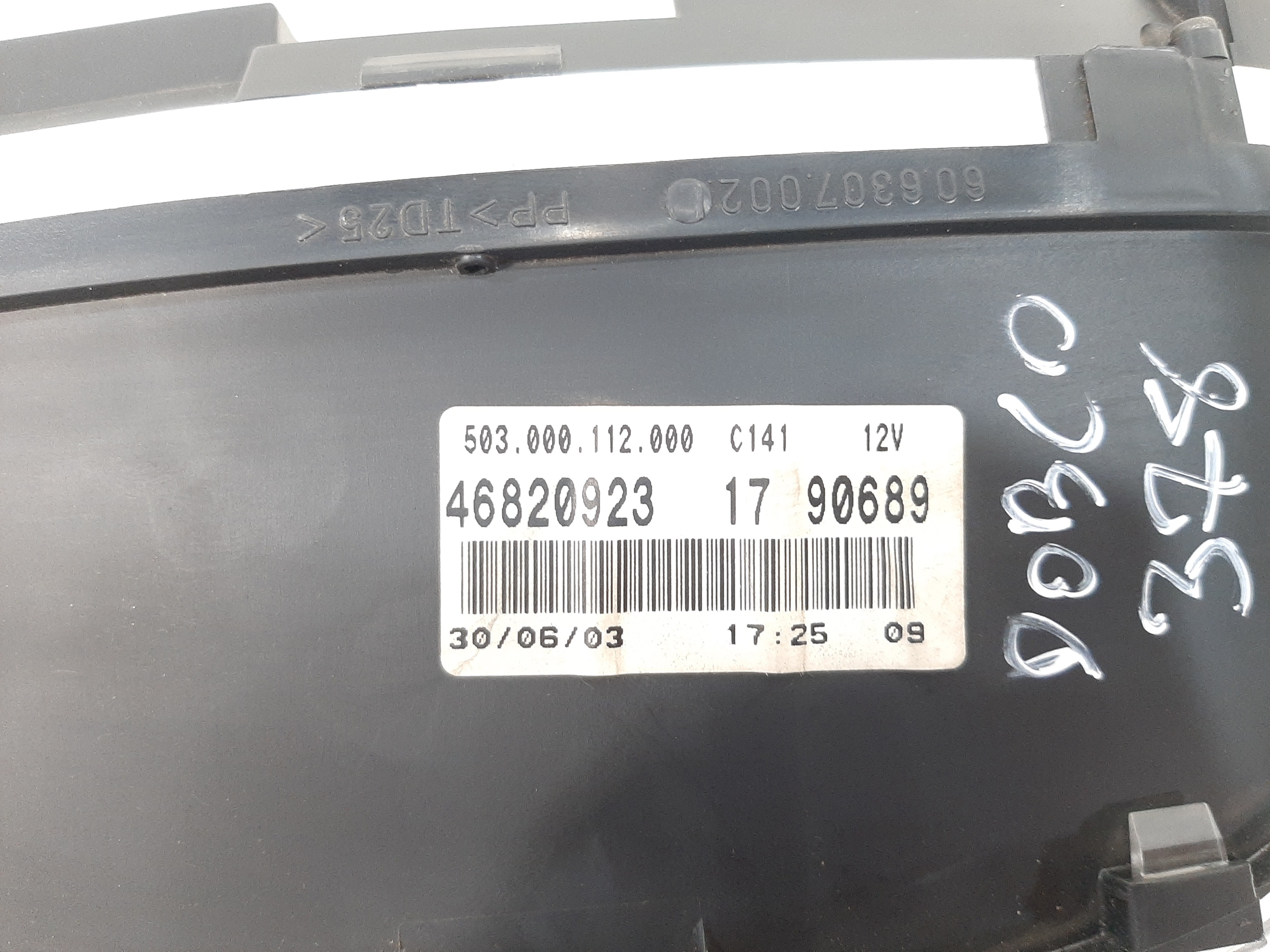 Painel Instrumentos Fiat Doblo 2002 2003 04 A 2010 46820923 8