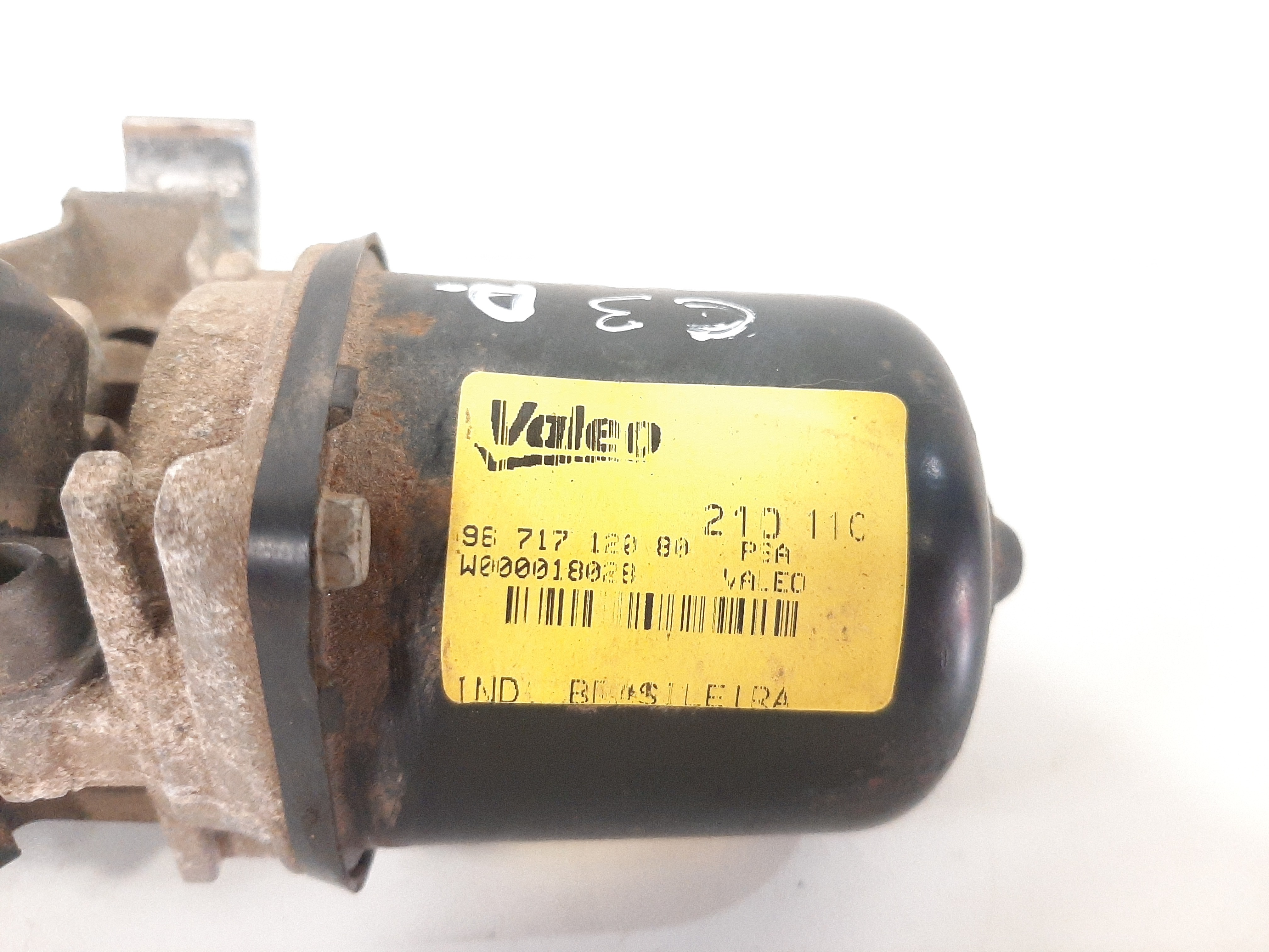Motor Limpador Dianteiro Citroen C3 Picasso 2010 2011 A 2016 7