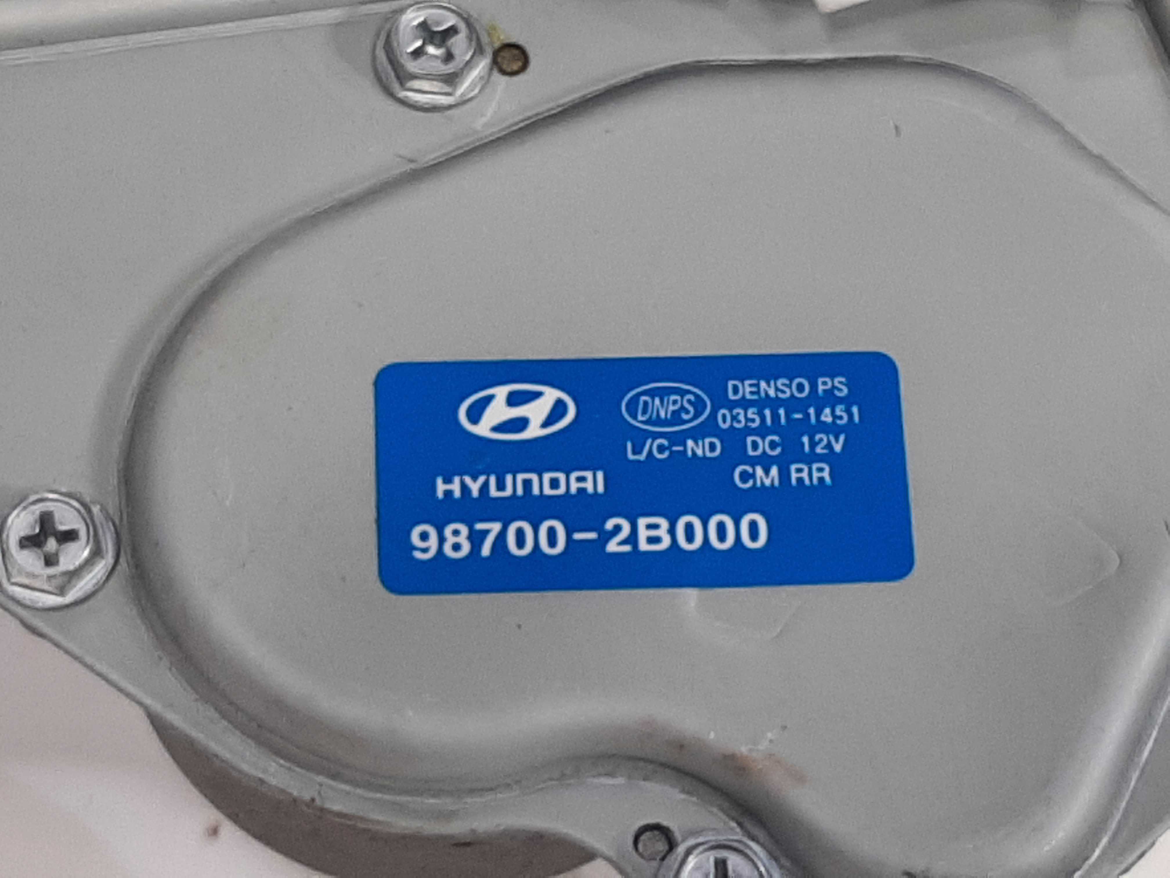 Motor Limpador Traseiro Hyundai Santa Fé 2007 A 2012 3