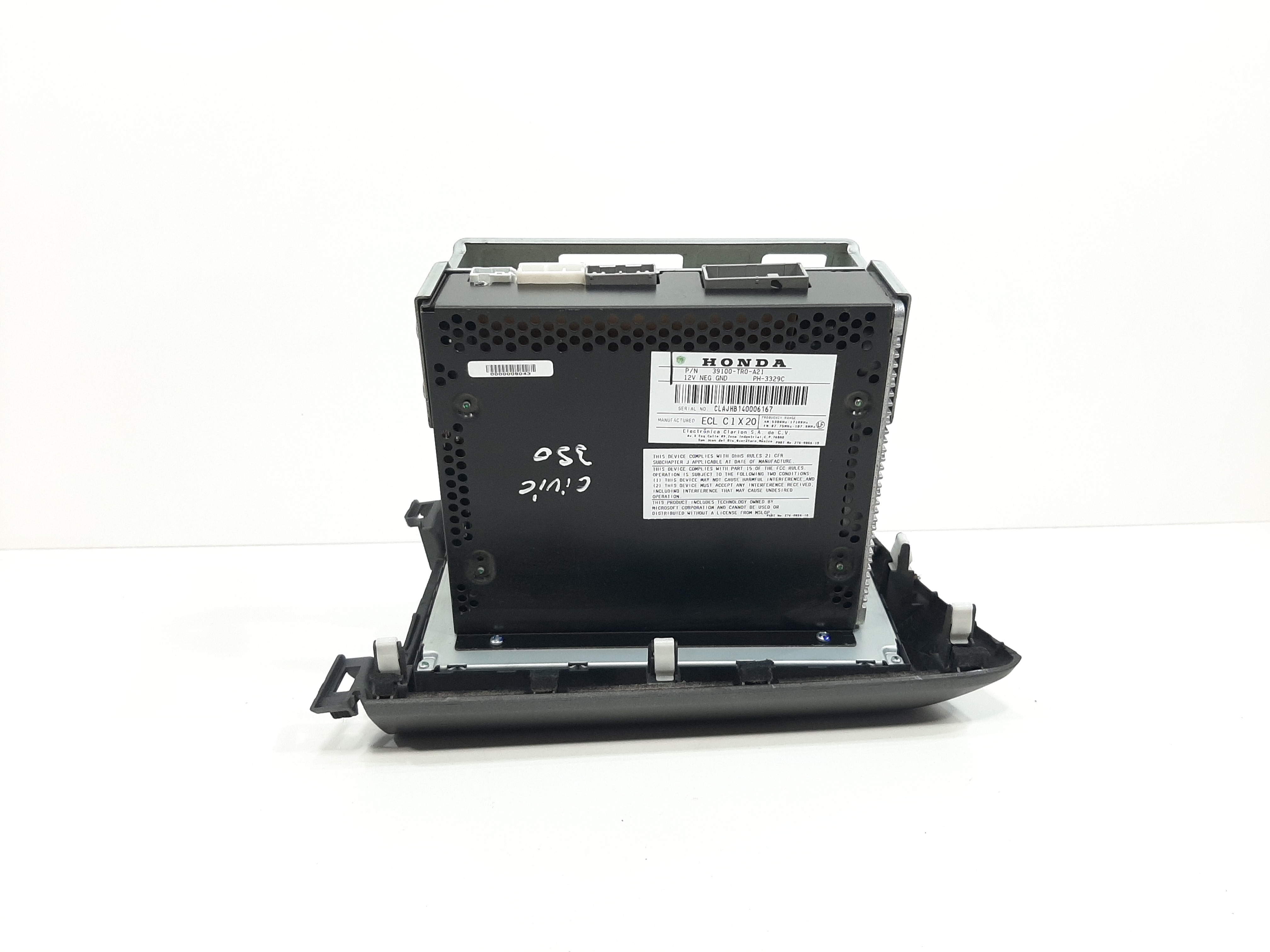 Rádio Som Cd Player Honda Civic 2012 2013 A 2016 Bloqueado 4